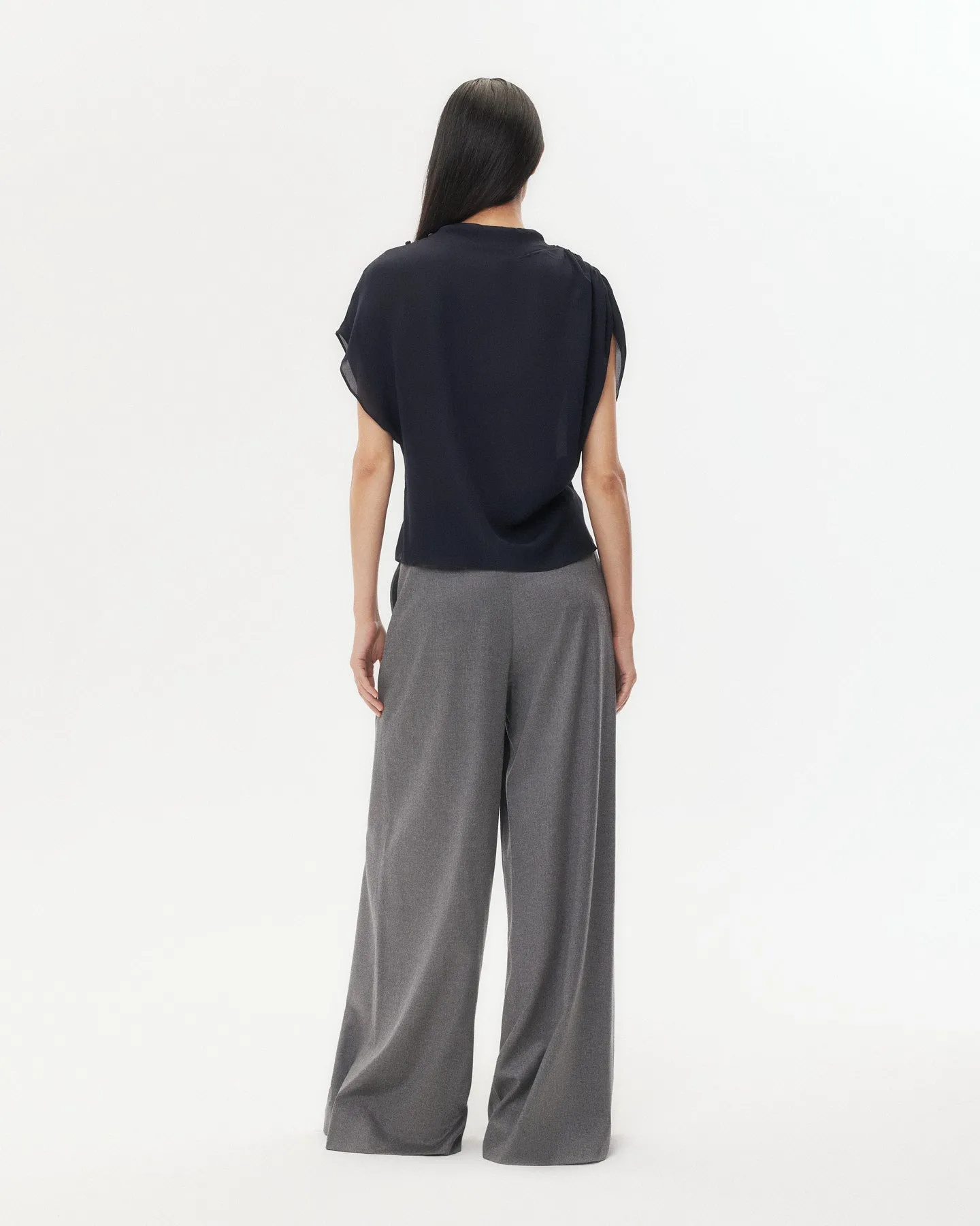 Avery Pant in Modern Viscose Wool sold by TWP CLOTHING product image thumbnail 5