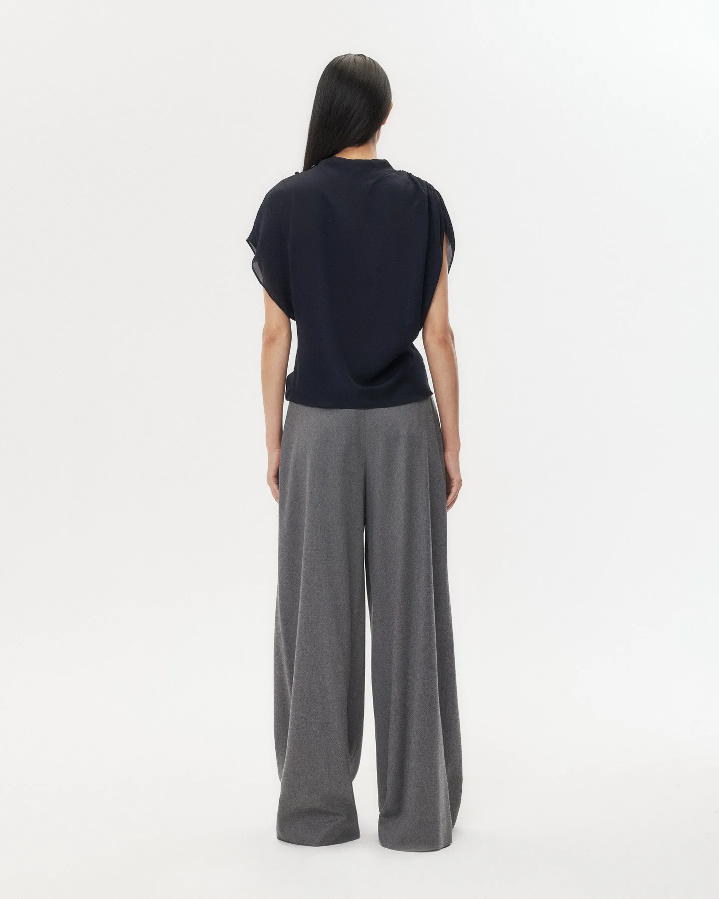 Wish You Would Top in Silk Georgette sold by TWP CLOTHING product image thumbnail 5