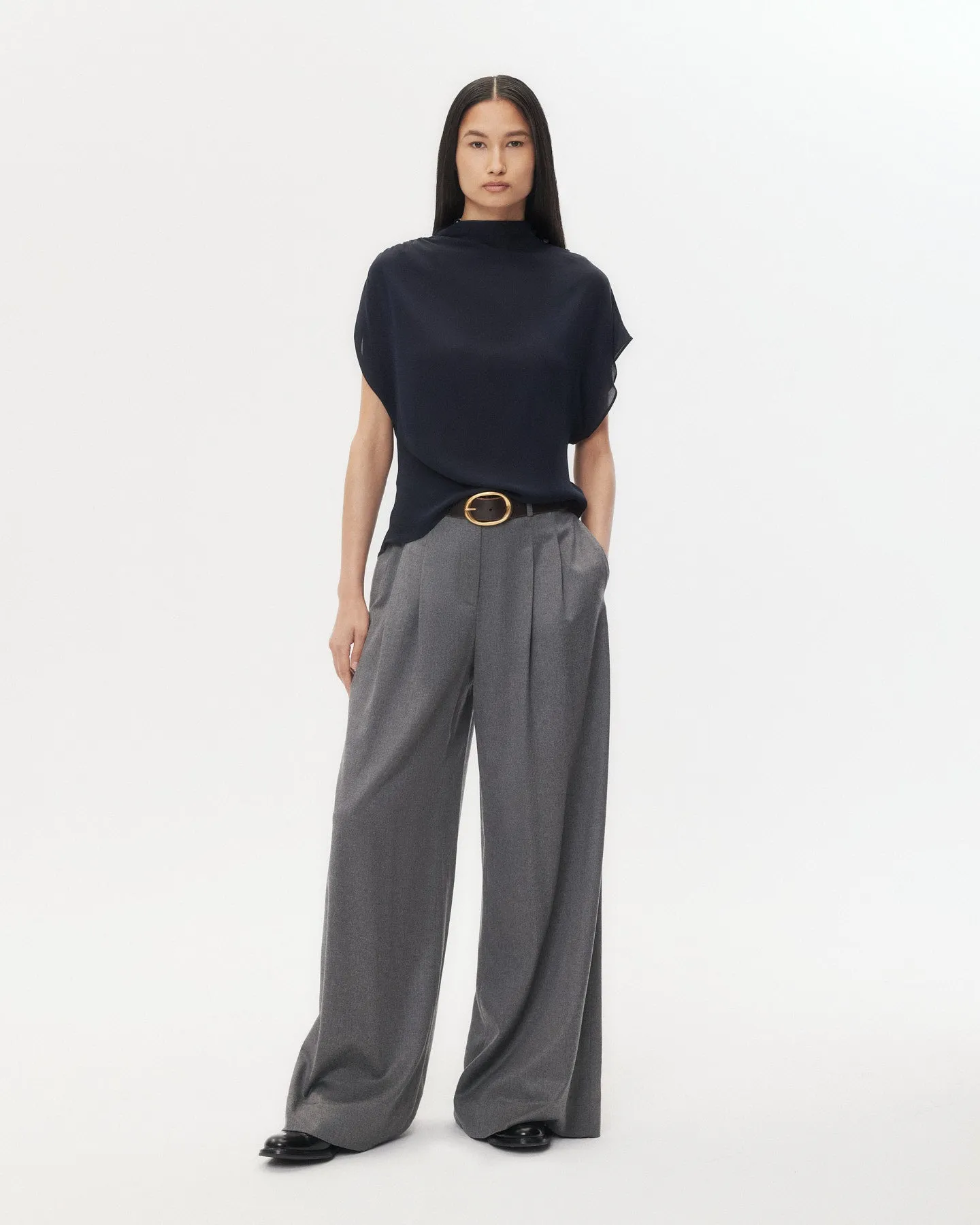 Wish You Would Top in Silk Georgette sold by TWP CLOTHING product image thumbnail 3