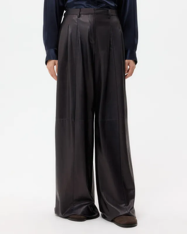 Avery Pant in Leather sold by TWP CLOTHING