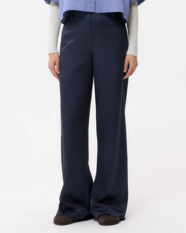 Downing in Pant Hammered Viscose Satin sold by TWP CLOTHING