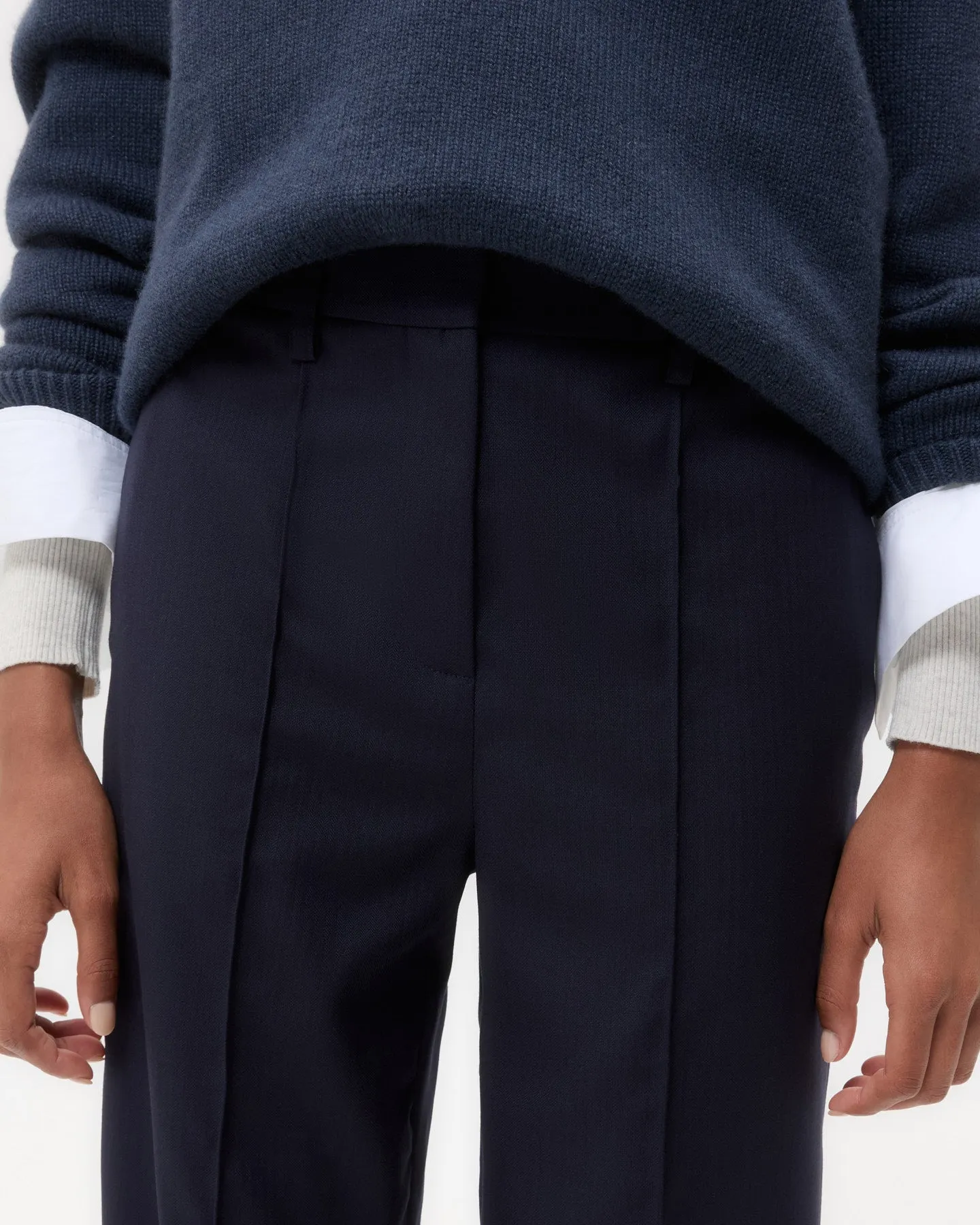 Harrison Pant in Stretch Wool sold by TWP CLOTHING product image thumbnail 3