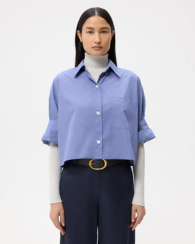 Next Ex Shirt in Cotton Poplin sold by TWP CLOTHING