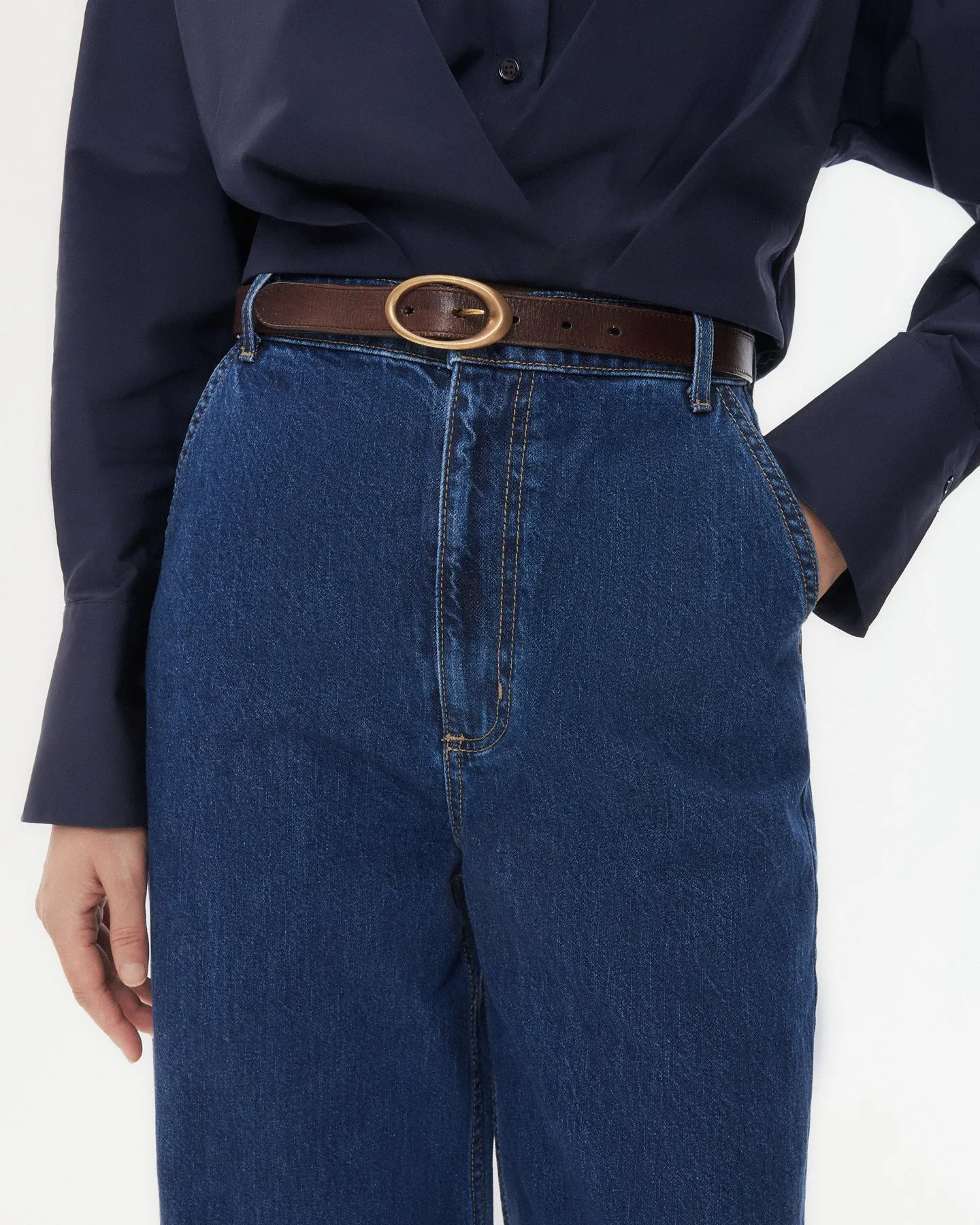 McDougal St. Jean in Denim sold by TWP CLOTHING product image thumbnail 3