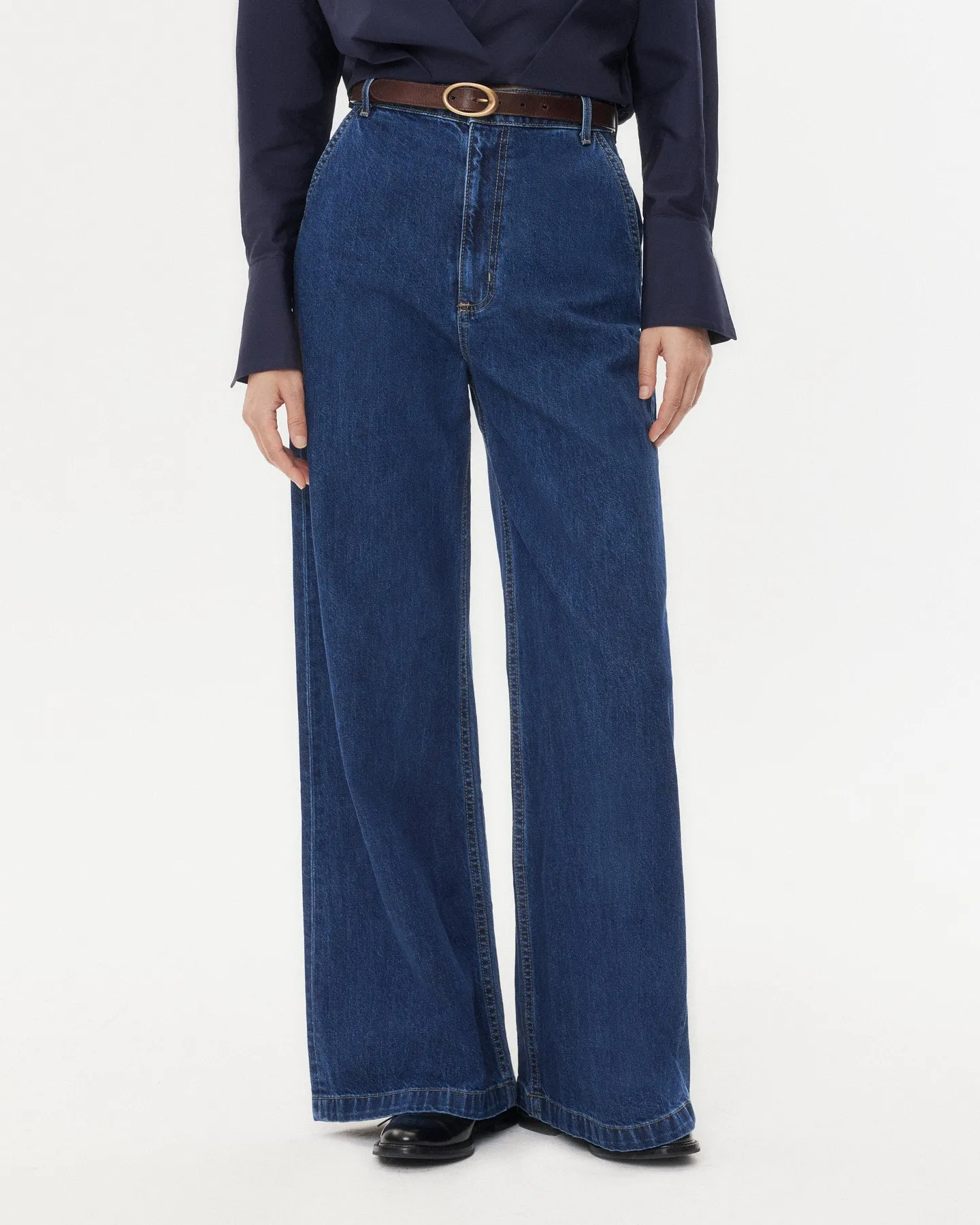 McDougal St. Jean in Denim sold by TWP CLOTHING