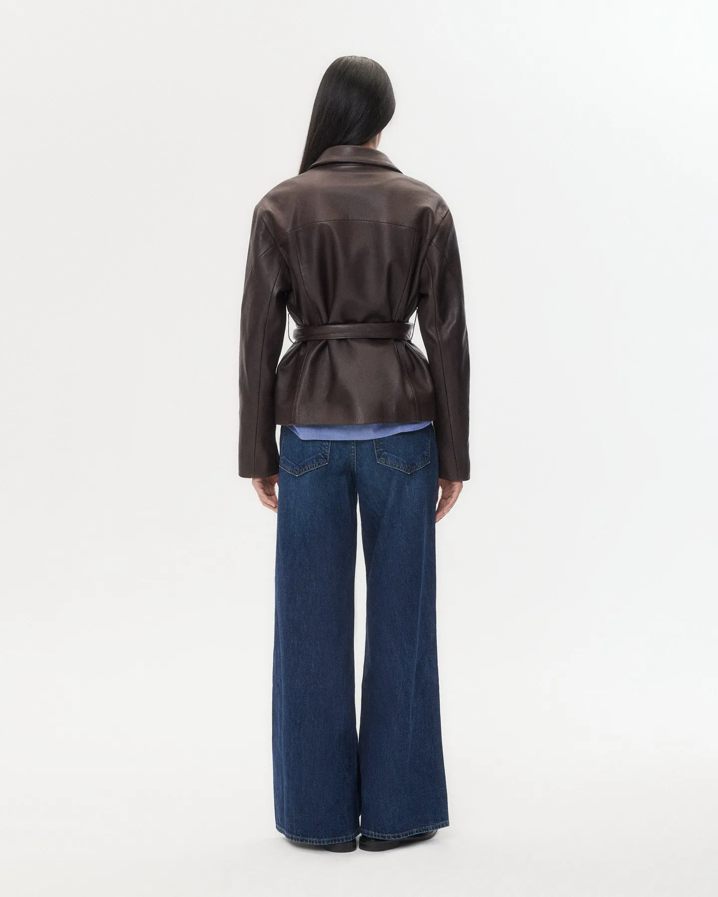 Andie Jacket in Leather sold by TWP CLOTHING product image thumbnail 5