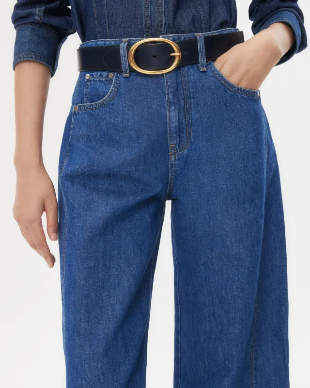 West 11th St. Jean in Linen Cotton Denim sold by TWP CLOTHING