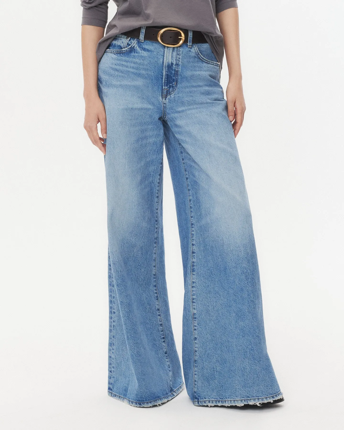 Tiny Dancer Jean in Vintage Wash Denim sold by TWP CLOTHING product image thumbnail 2