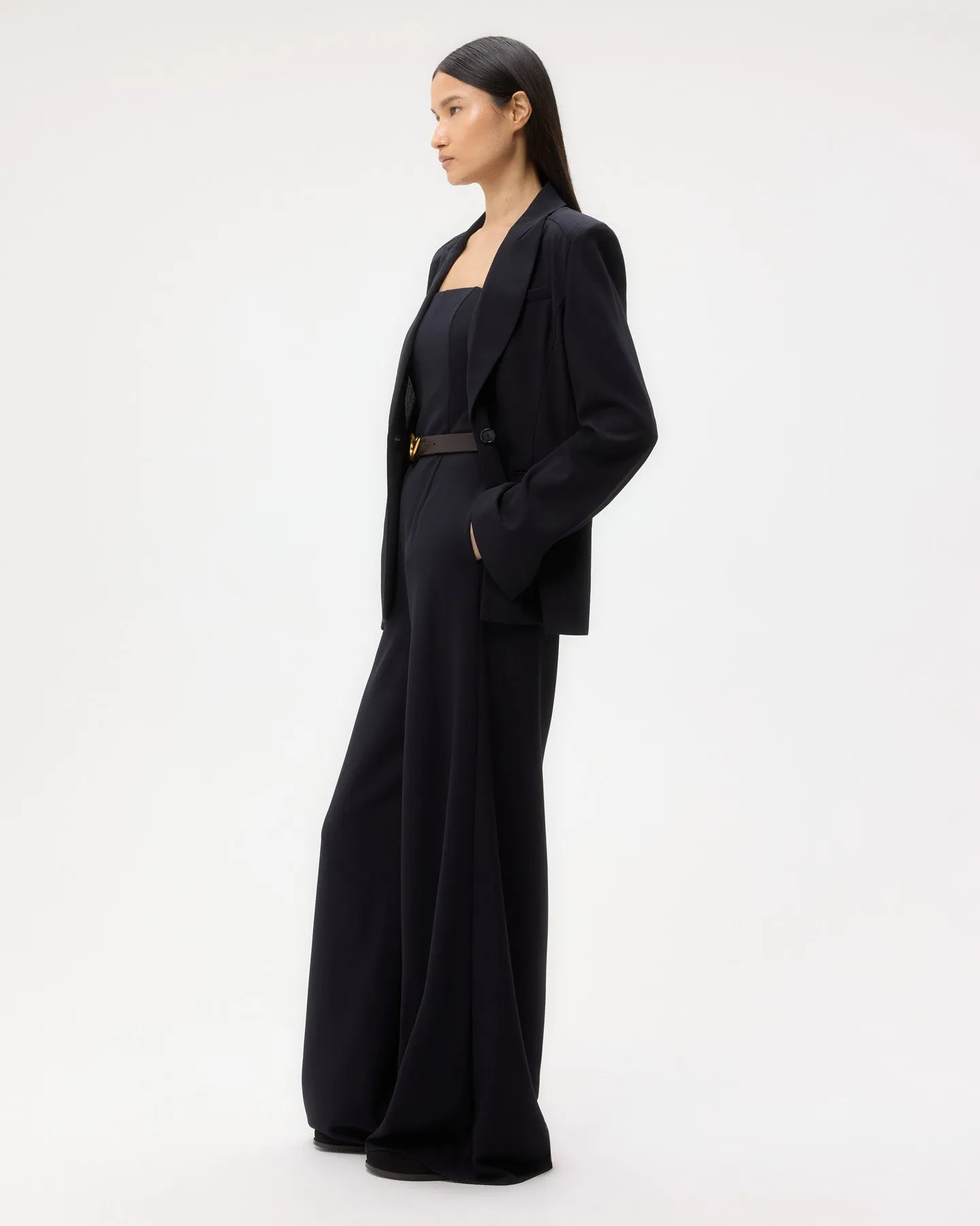 Boy Blazer in Drapey Wool Crepe sold by TWP CLOTHING product image thumbnail 4