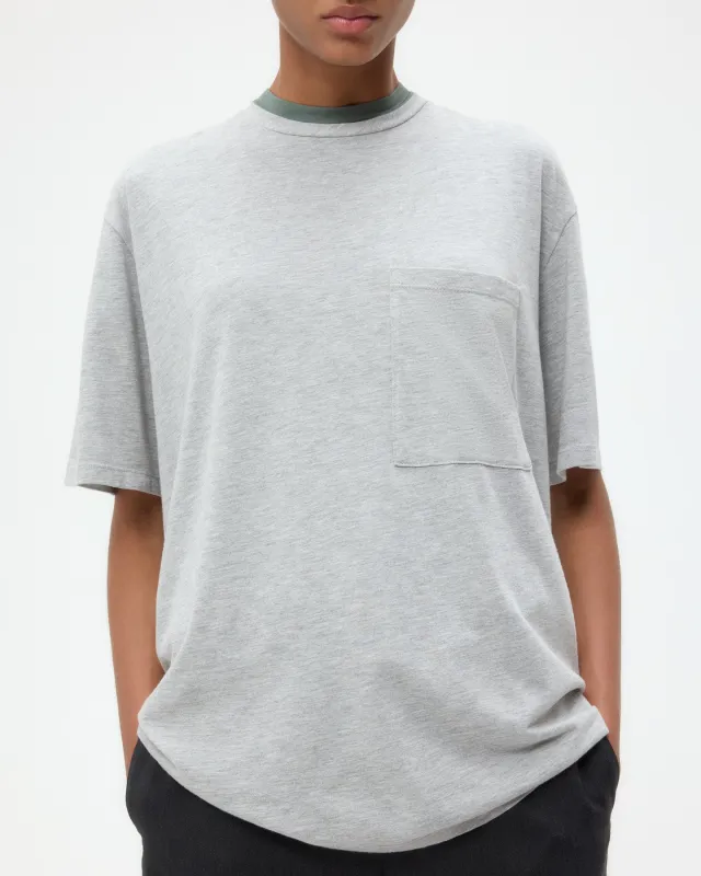 Big Boy Tee in Heathered Modal sold by TWP CLOTHING