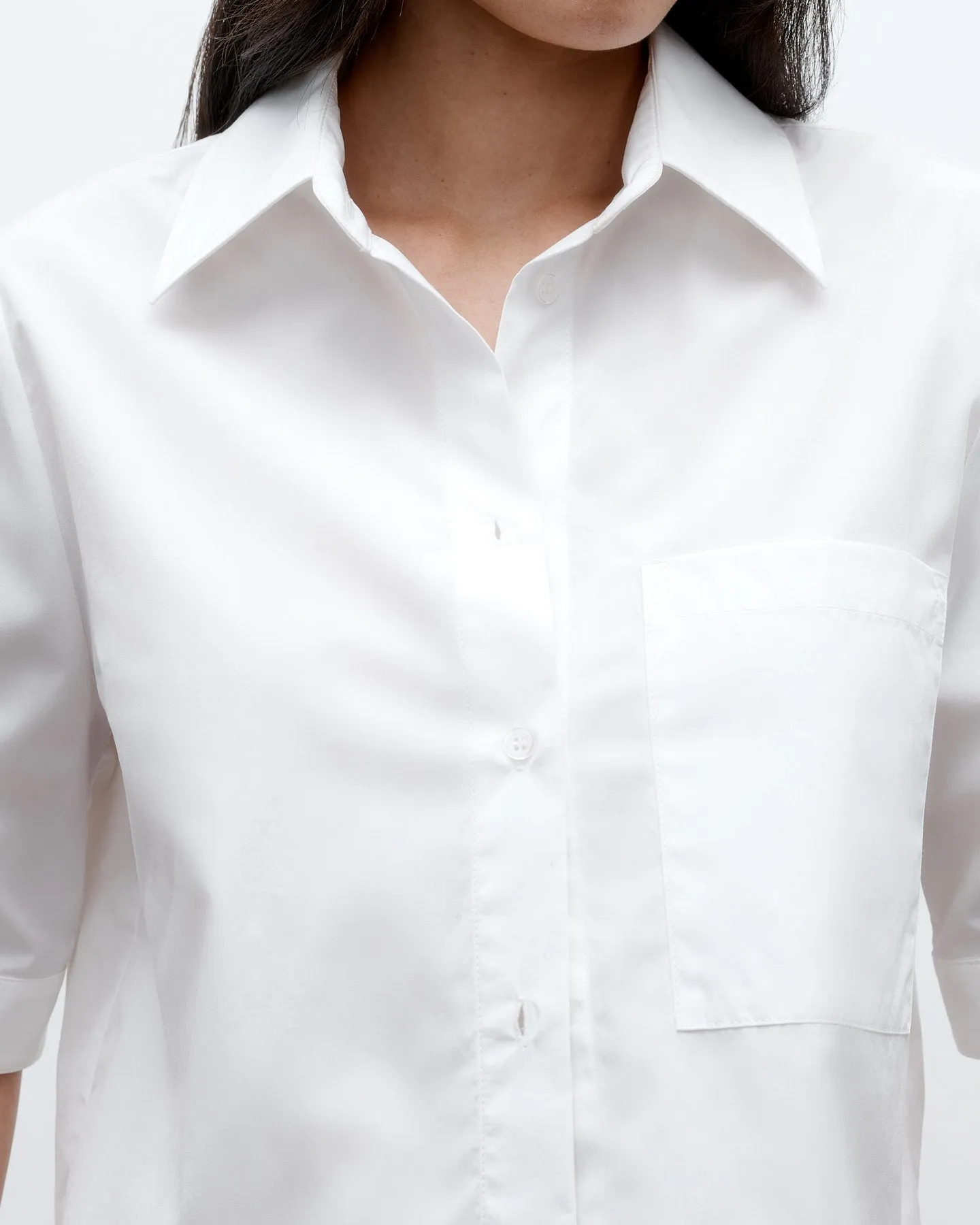 Short Lived Shirt in Vintage Washed Poplin sold by TWP CLOTHING product image thumbnail 3