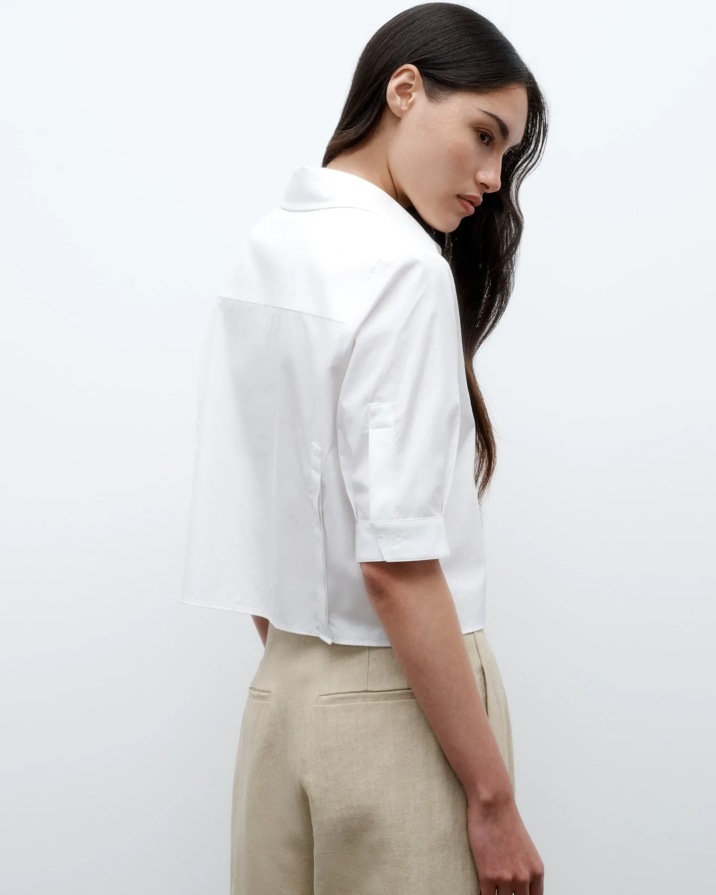 Short Lived Shirt in Vintage Washed Poplin sold by TWP CLOTHING product image thumbnail 2