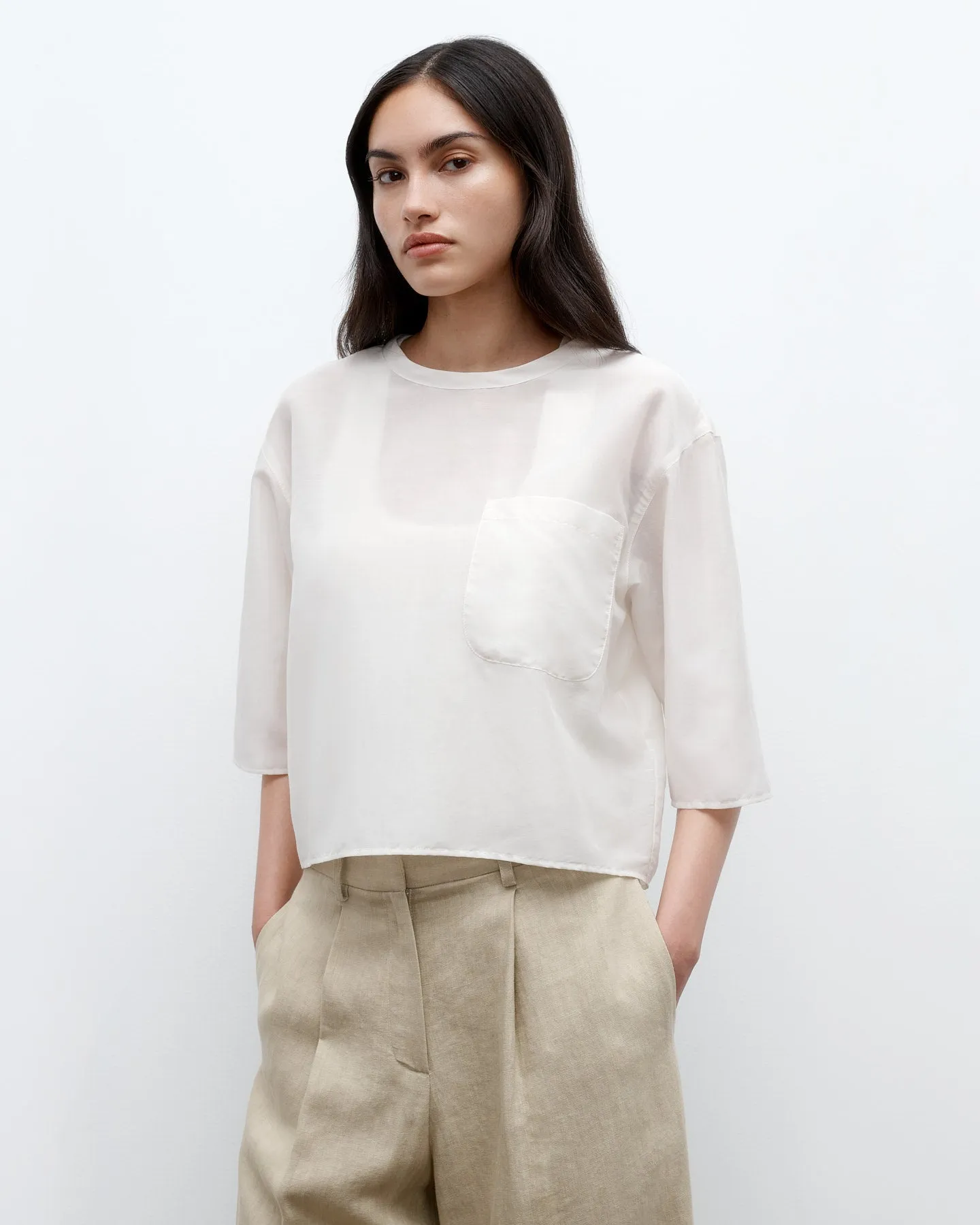 New Ex T in Cotton Silk Organza sold by TWP CLOTHING