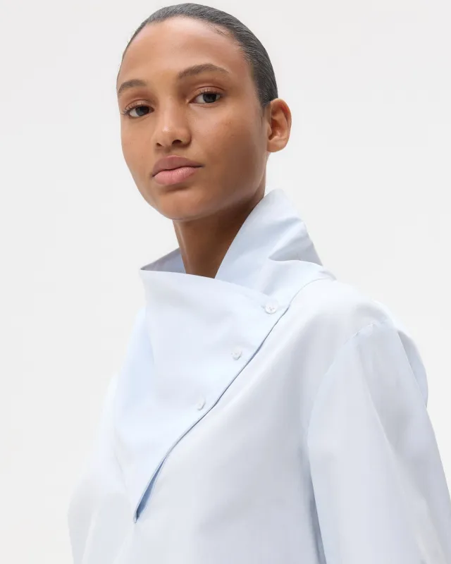 My Maria Top in Super Compact Poplin sold by TWP CLOTHING