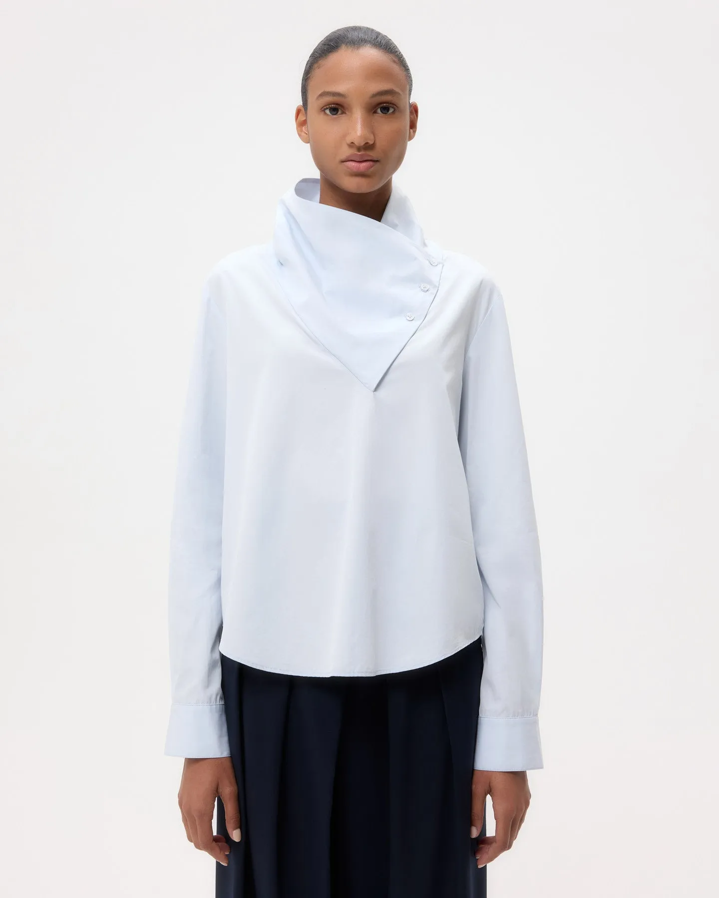 My Maria Top in Super Compact Poplin sold by TWP CLOTHING product image thumbnail 2