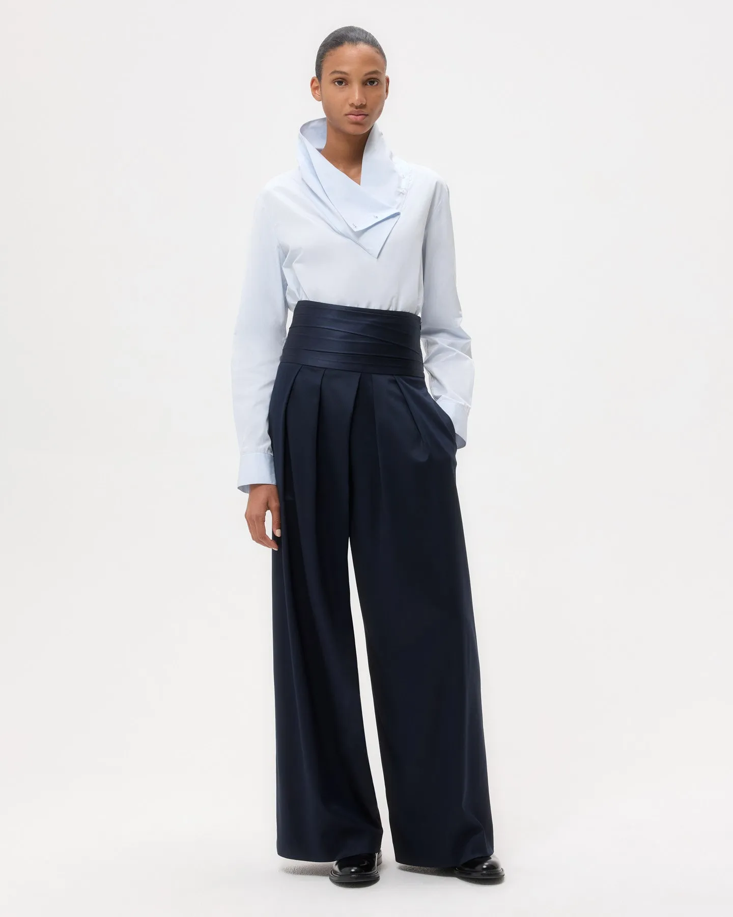 My Maria Top in Super Compact Poplin sold by TWP CLOTHING product image thumbnail 4