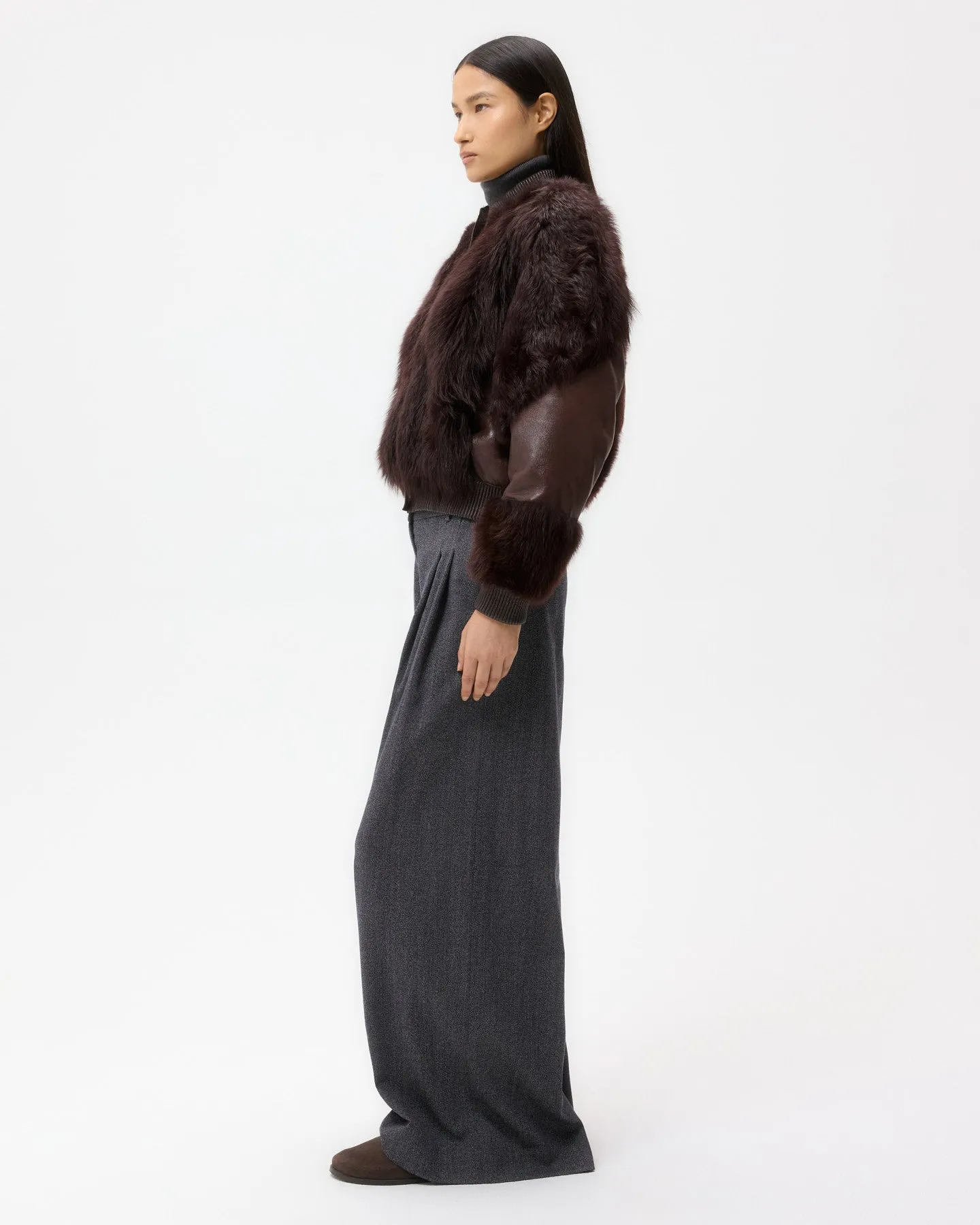 Marnie Jacket in Shearling sold by TWP CLOTHING product image thumbnail 4