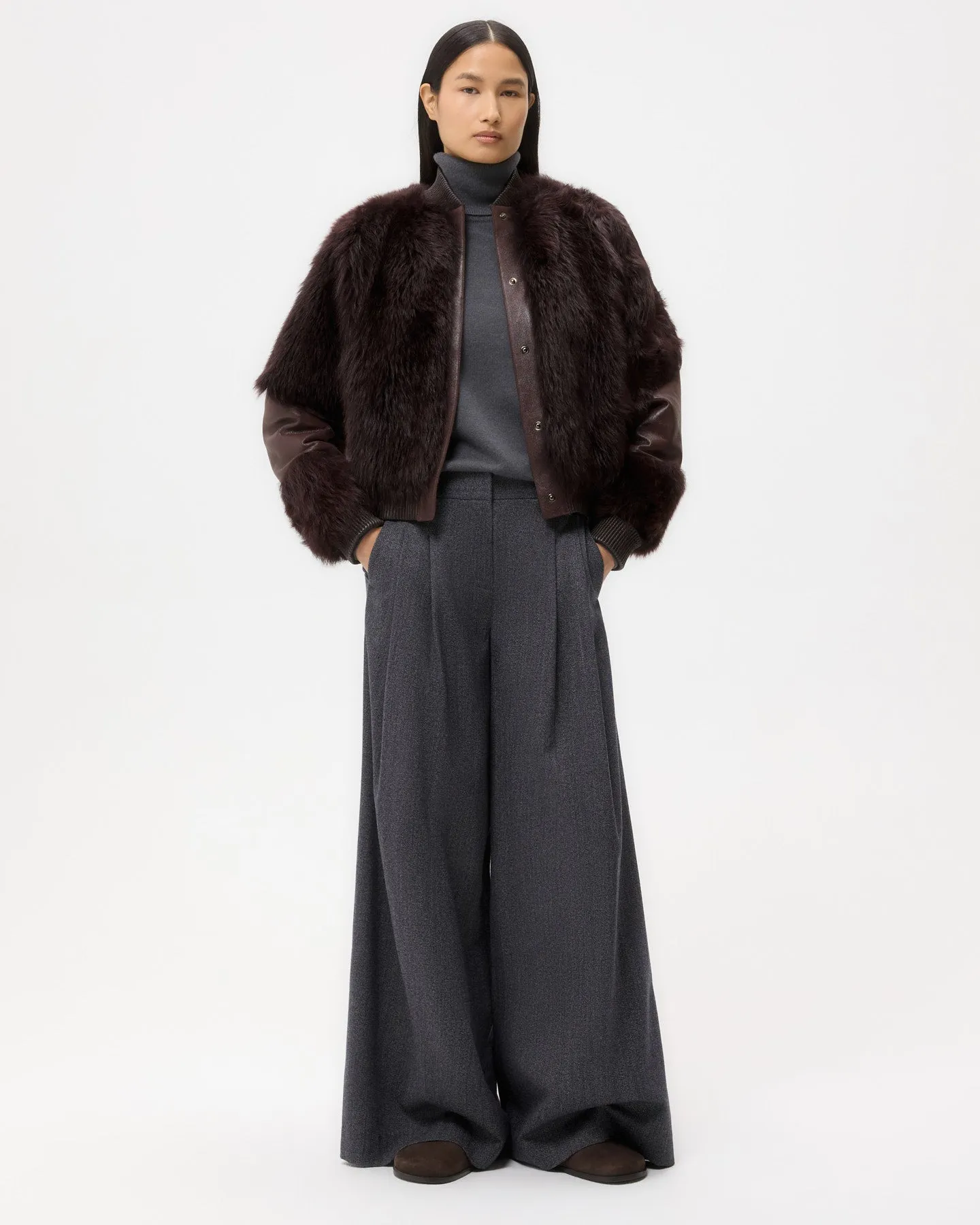 Marnie Jacket in Shearling sold by TWP CLOTHING product image thumbnail 3