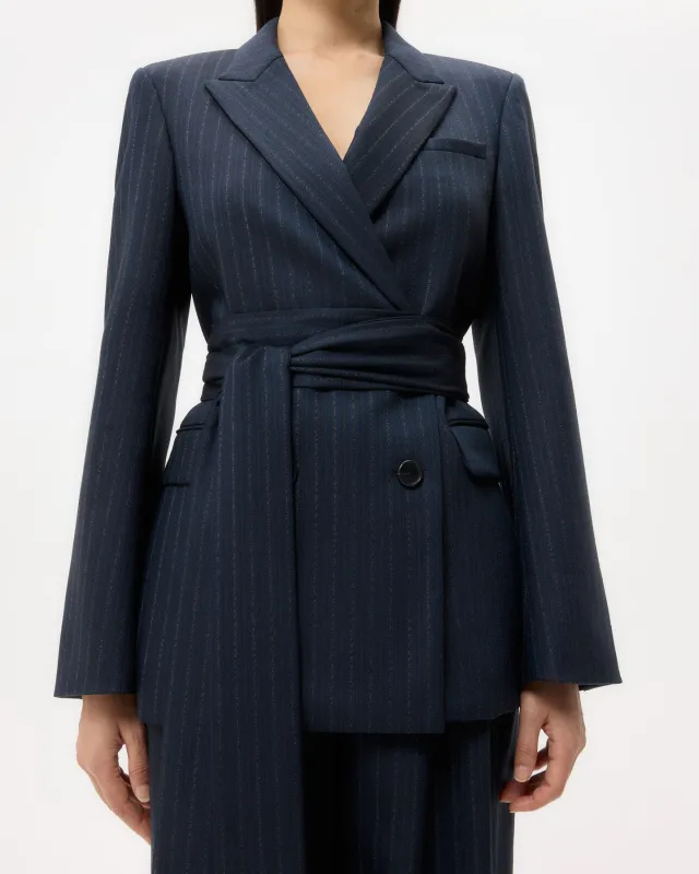 Delancey Blazer in Stretch Wool sold by TWP CLOTHING