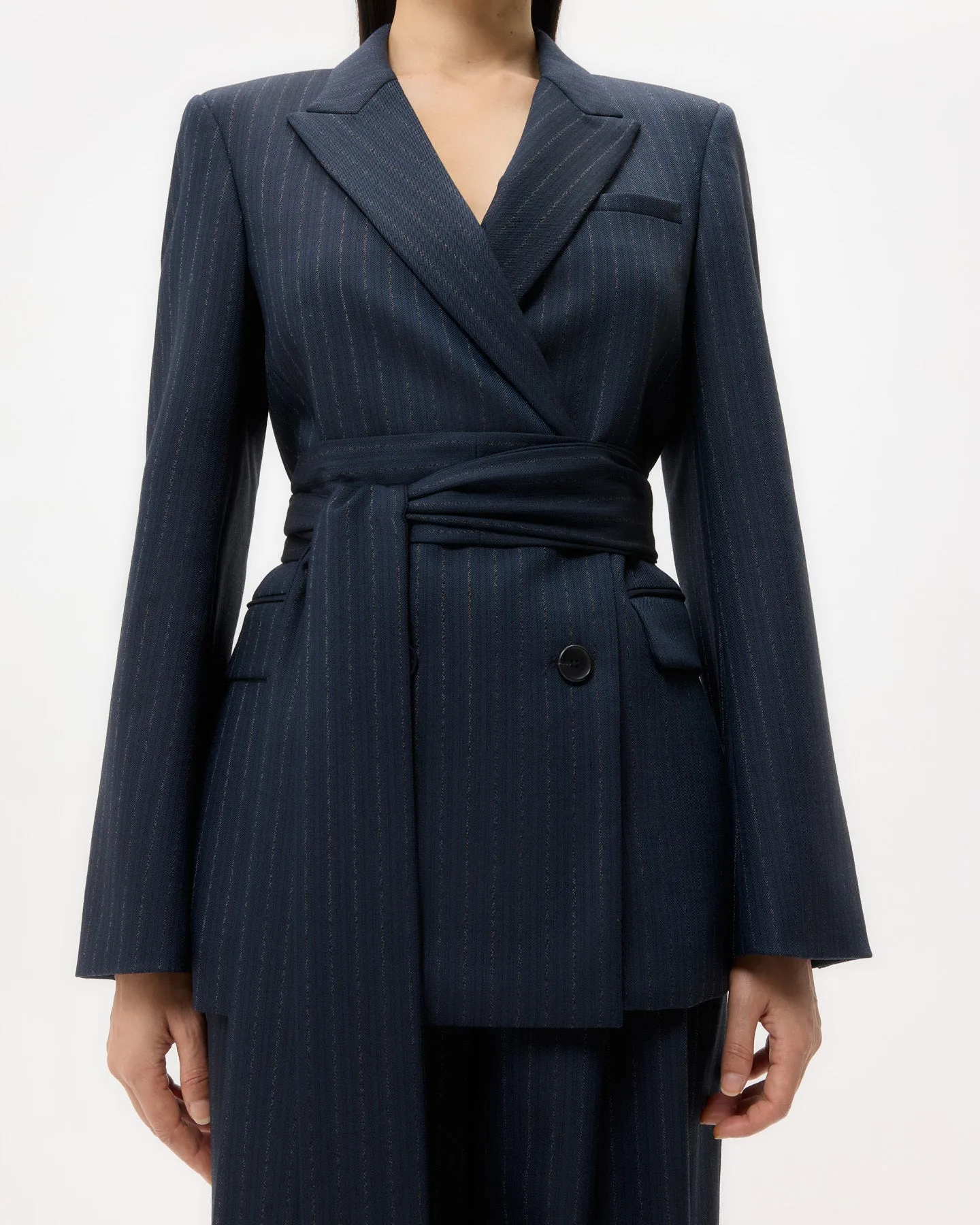 Delancey Blazer in Stretch Wool sold by TWP CLOTHING