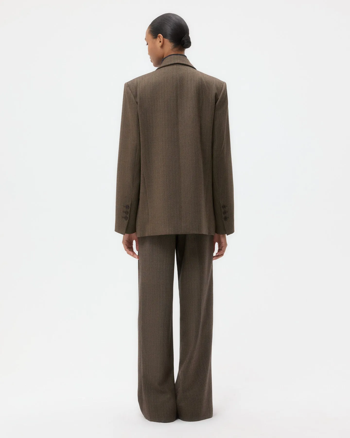 Harper Blazer in Stretch Wool sold by TWP CLOTHING product image thumbnail 5