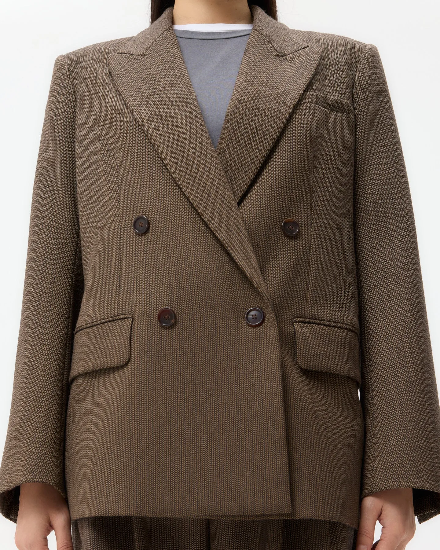 Harper Blazer in Stretch Wool sold by TWP CLOTHING product image thumbnail 2