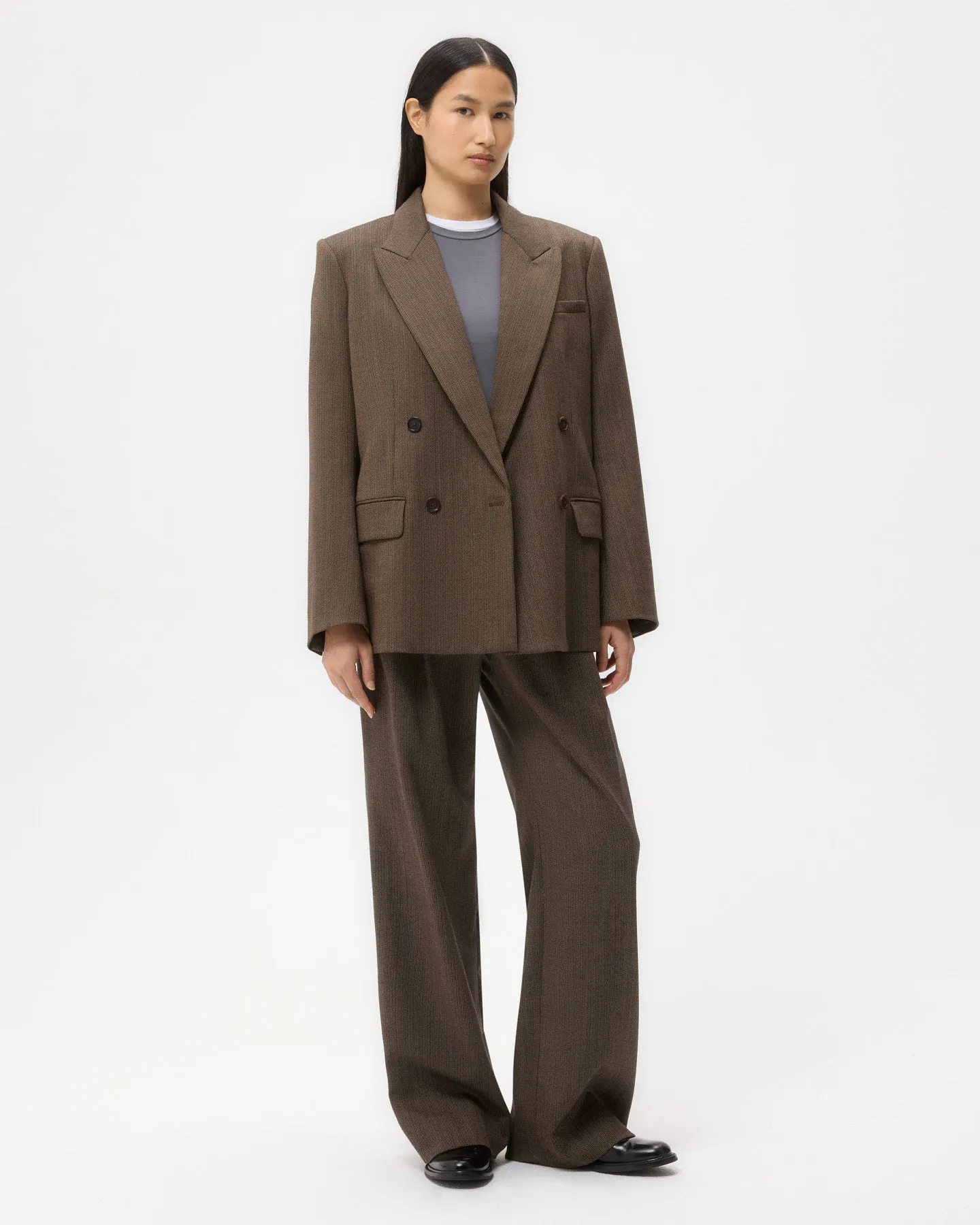 Harper Blazer in Stretch Wool sold by TWP CLOTHING product image thumbnail 3