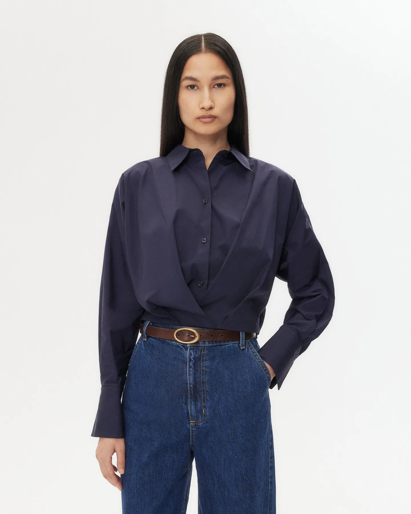 Taken Top in Super Compact Poplin sold by TWP CLOTHING product image thumbnail 2