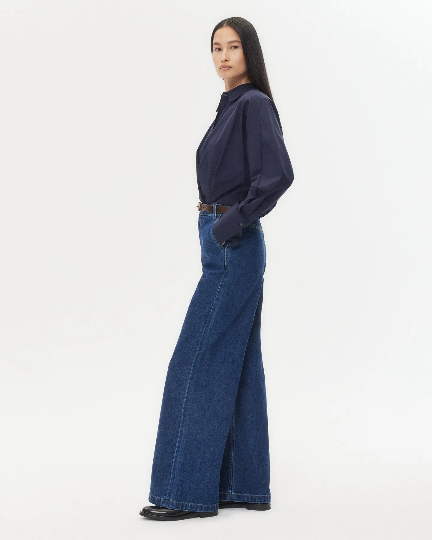 Taken Top in Super Compact Poplin sold by TWP CLOTHING product image thumbnail 5