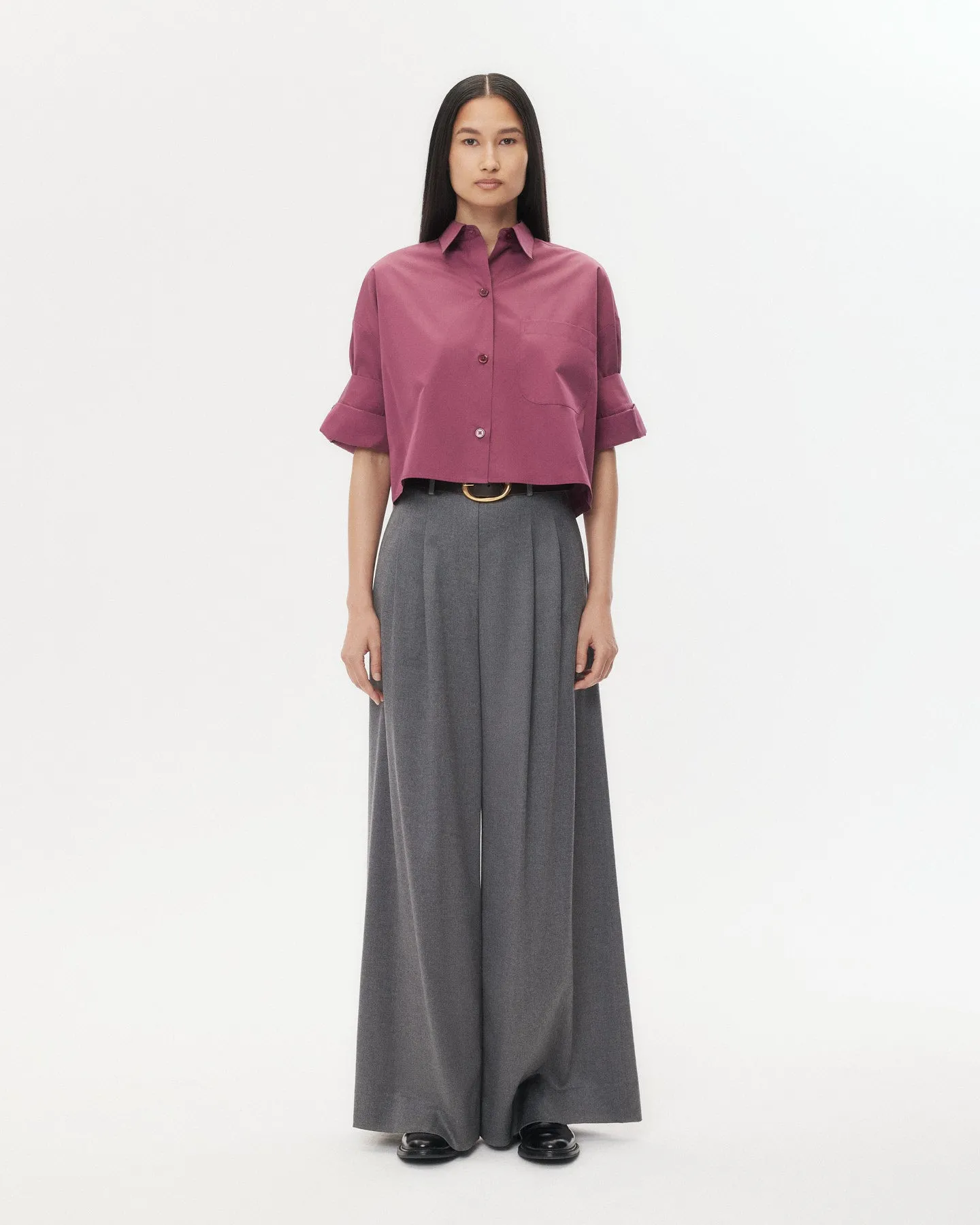 Next Ex Shirt in Super Compact Poplin sold by TWP CLOTHING product image thumbnail 3