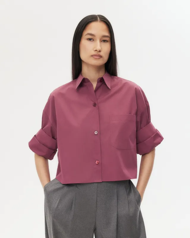 Next Ex Shirt in Super Compact Poplin sold by TWP CLOTHING