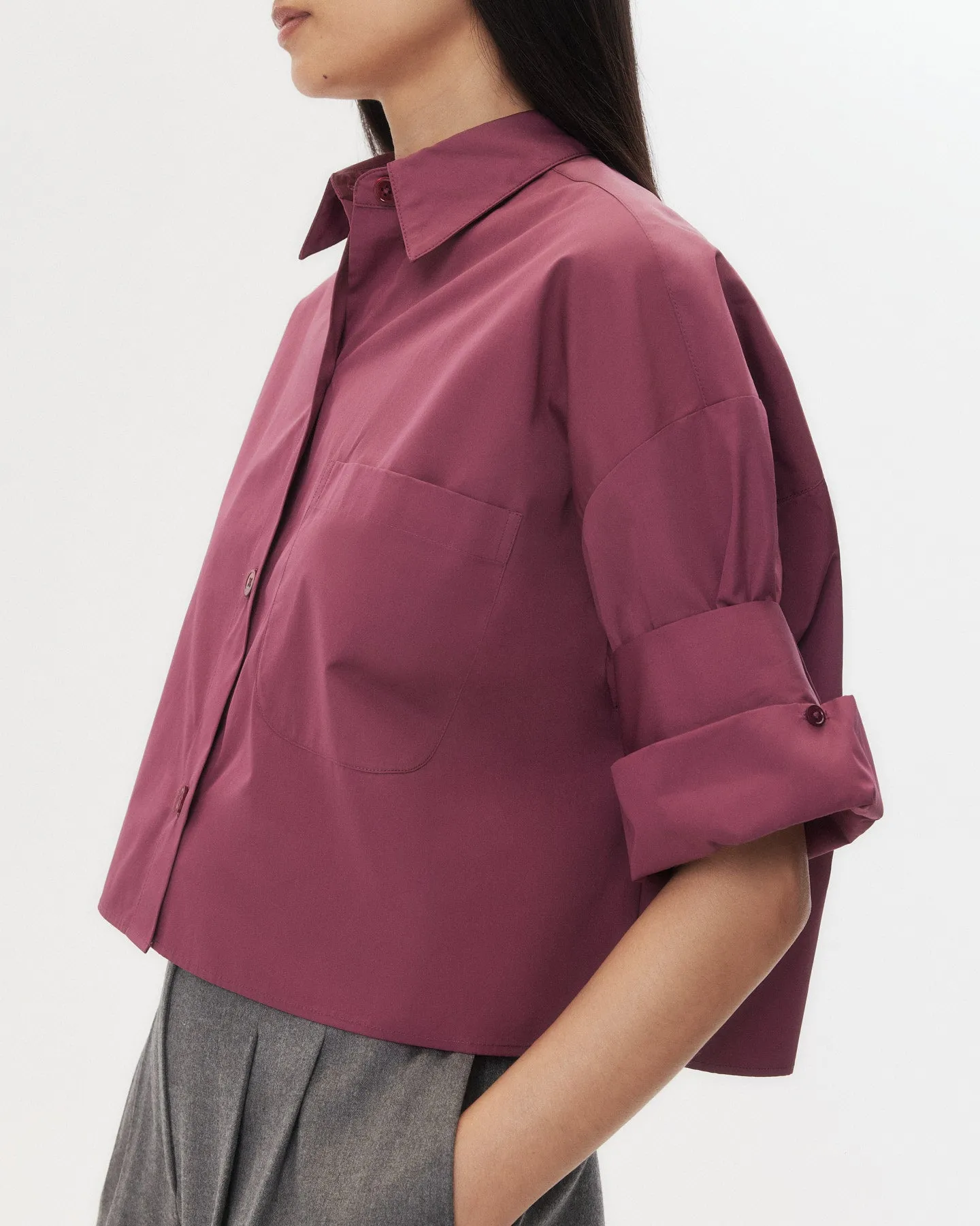 Next Ex Shirt in Super Compact Poplin sold by TWP CLOTHING product image thumbnail 2