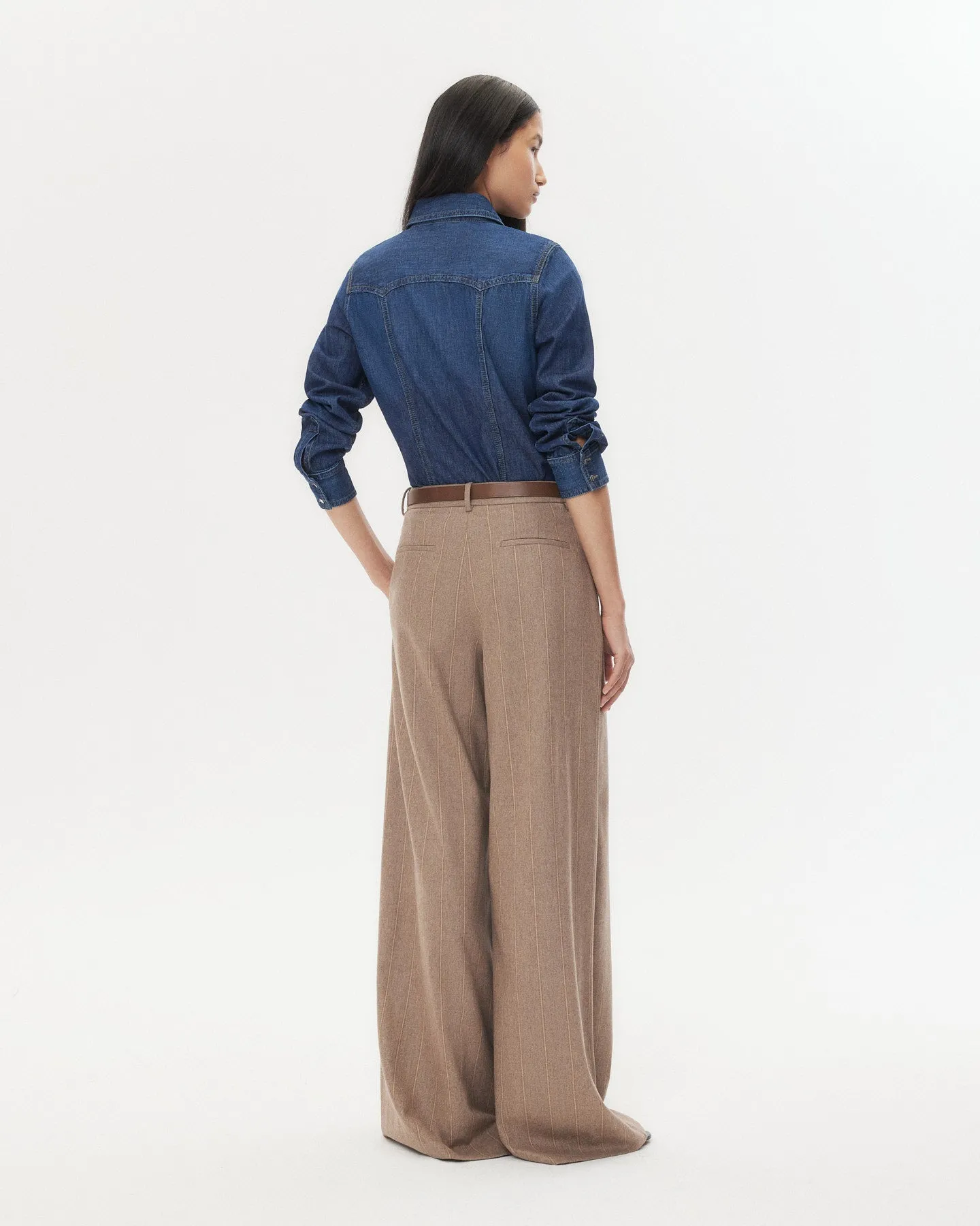 Avery Pant in Stretch Wool sold by TWP CLOTHING product image thumbnail 5
