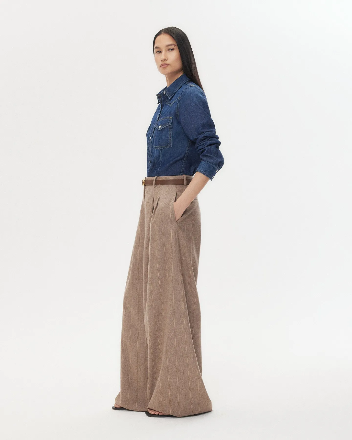 Avery Pant in Stretch Wool sold by TWP CLOTHING product image thumbnail 4