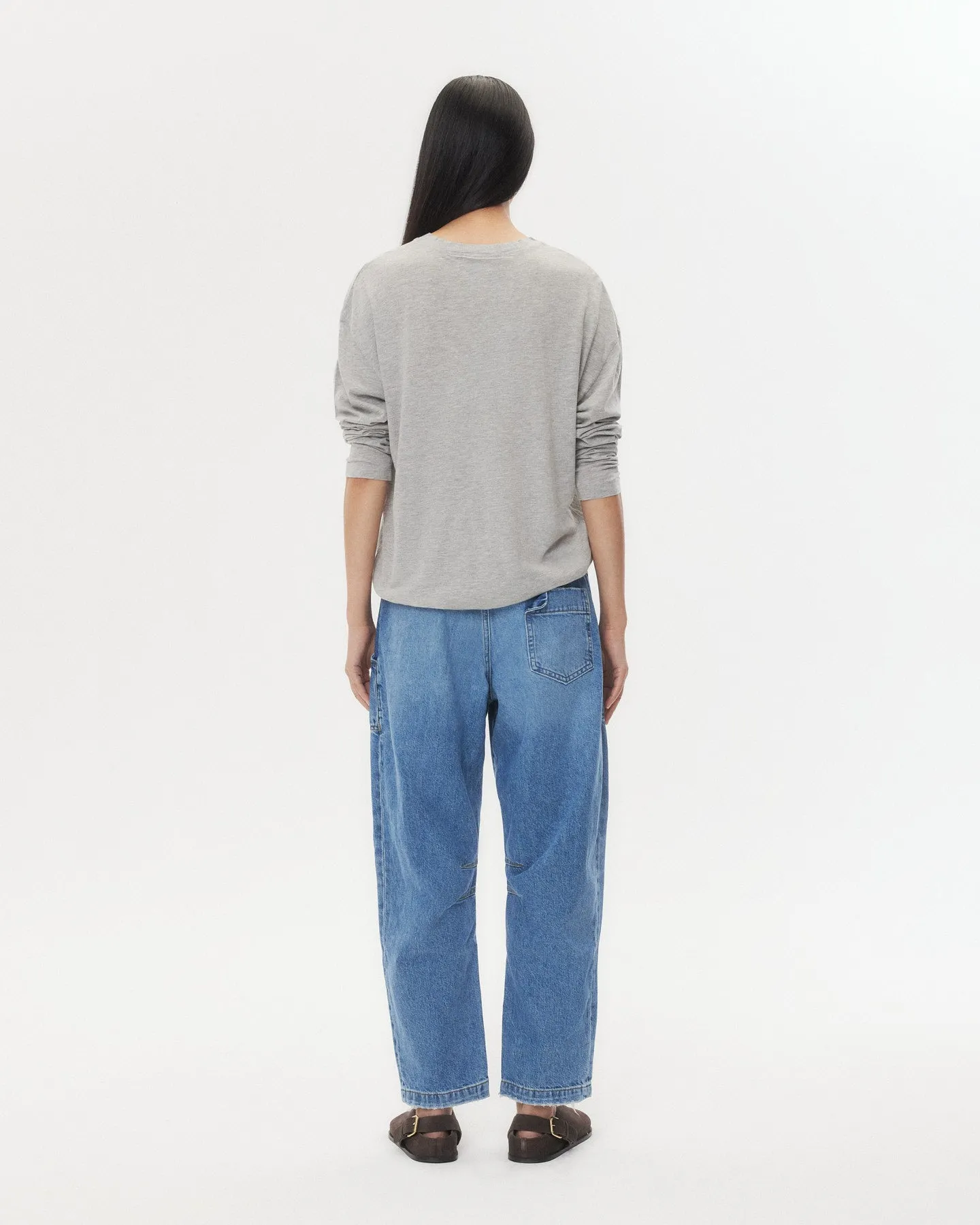 LS High V Shirt in Supima Cotton sold by TWP CLOTHING product image thumbnail 5