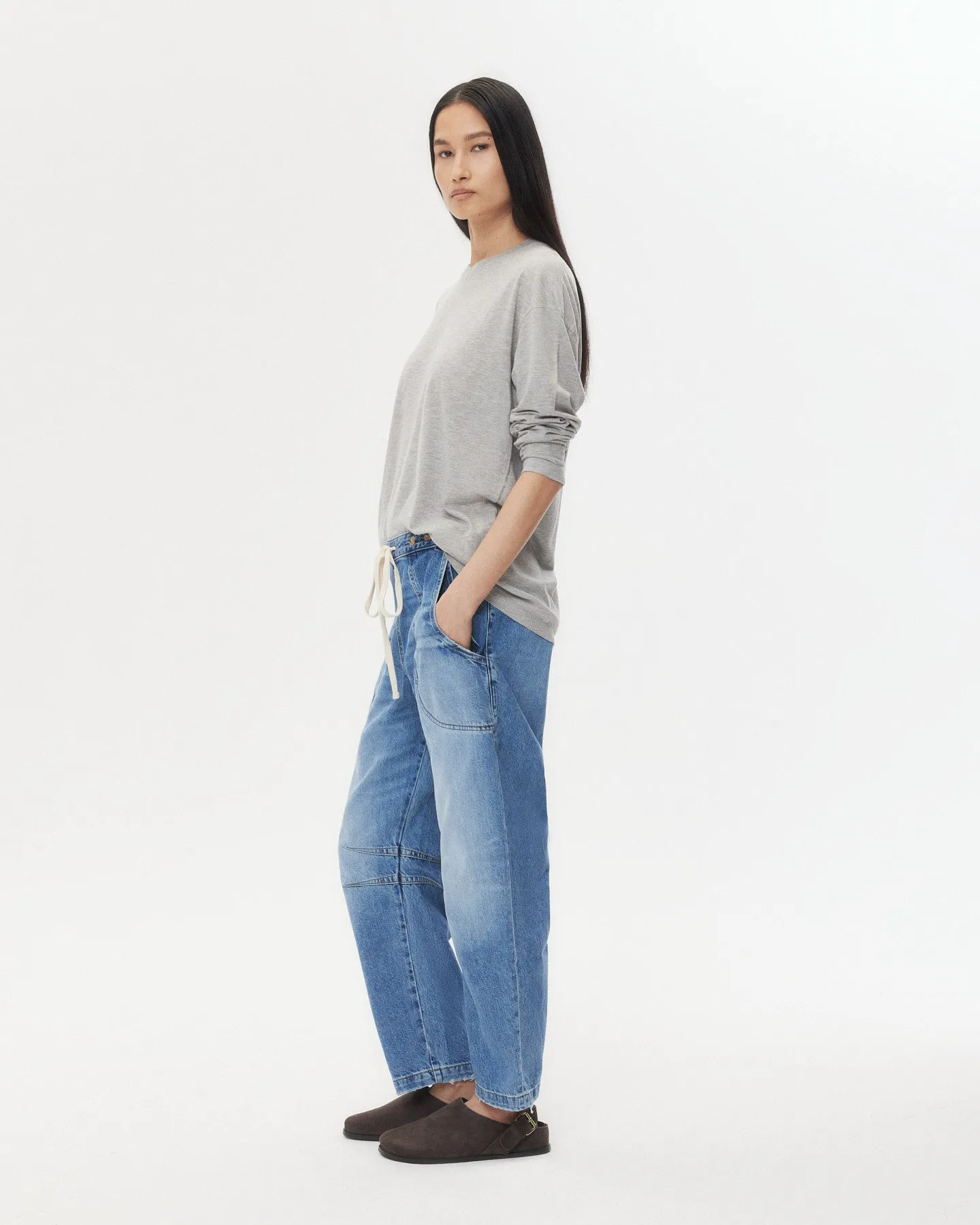 LS High V Shirt in Supima Cotton sold by TWP CLOTHING product image thumbnail 4