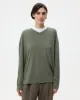 LS High V Shirt in Supima Cotton sold by TWP CLOTHING