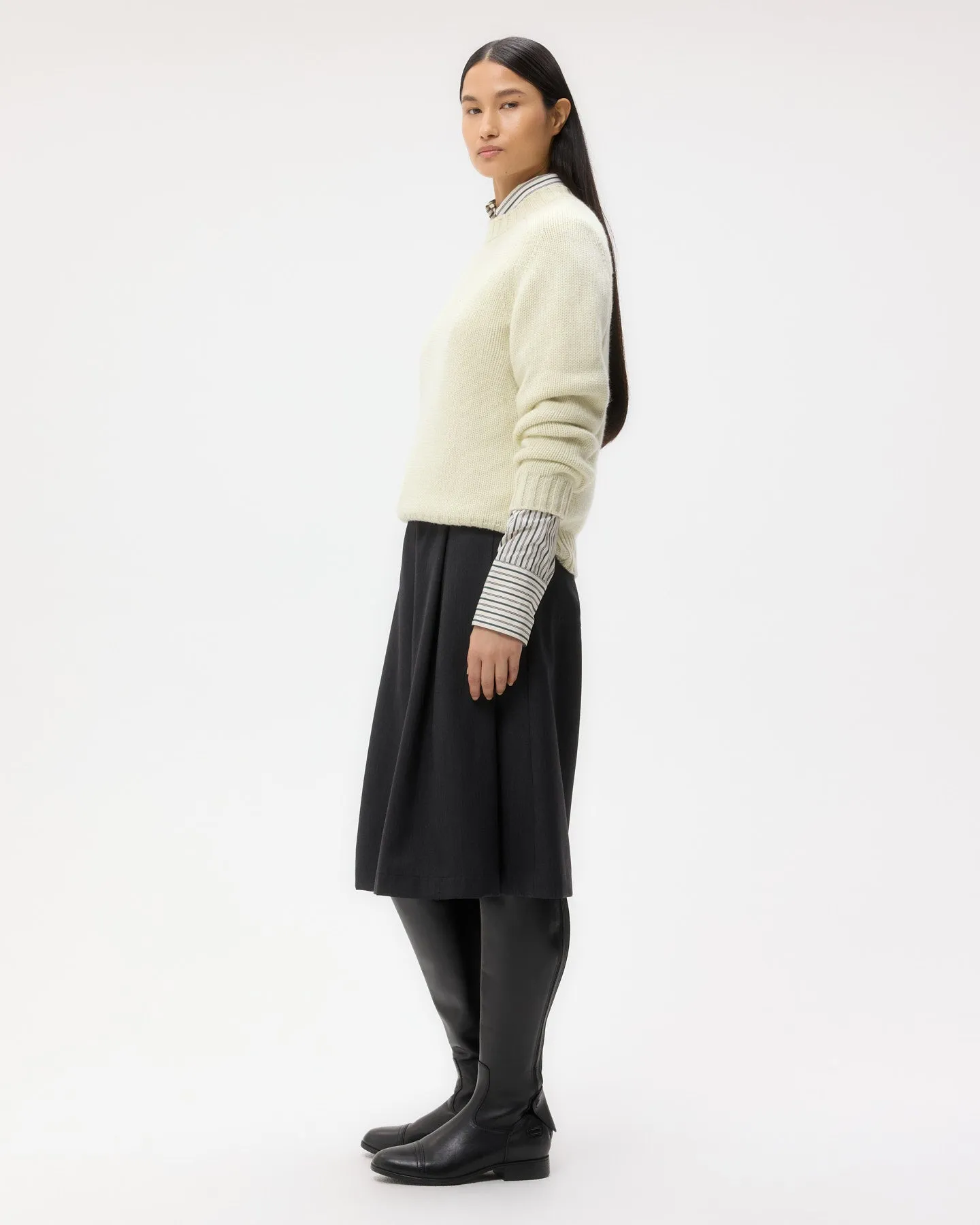 New Jill Crewneck in Cashmere sold by TWP CLOTHING product image thumbnail 4