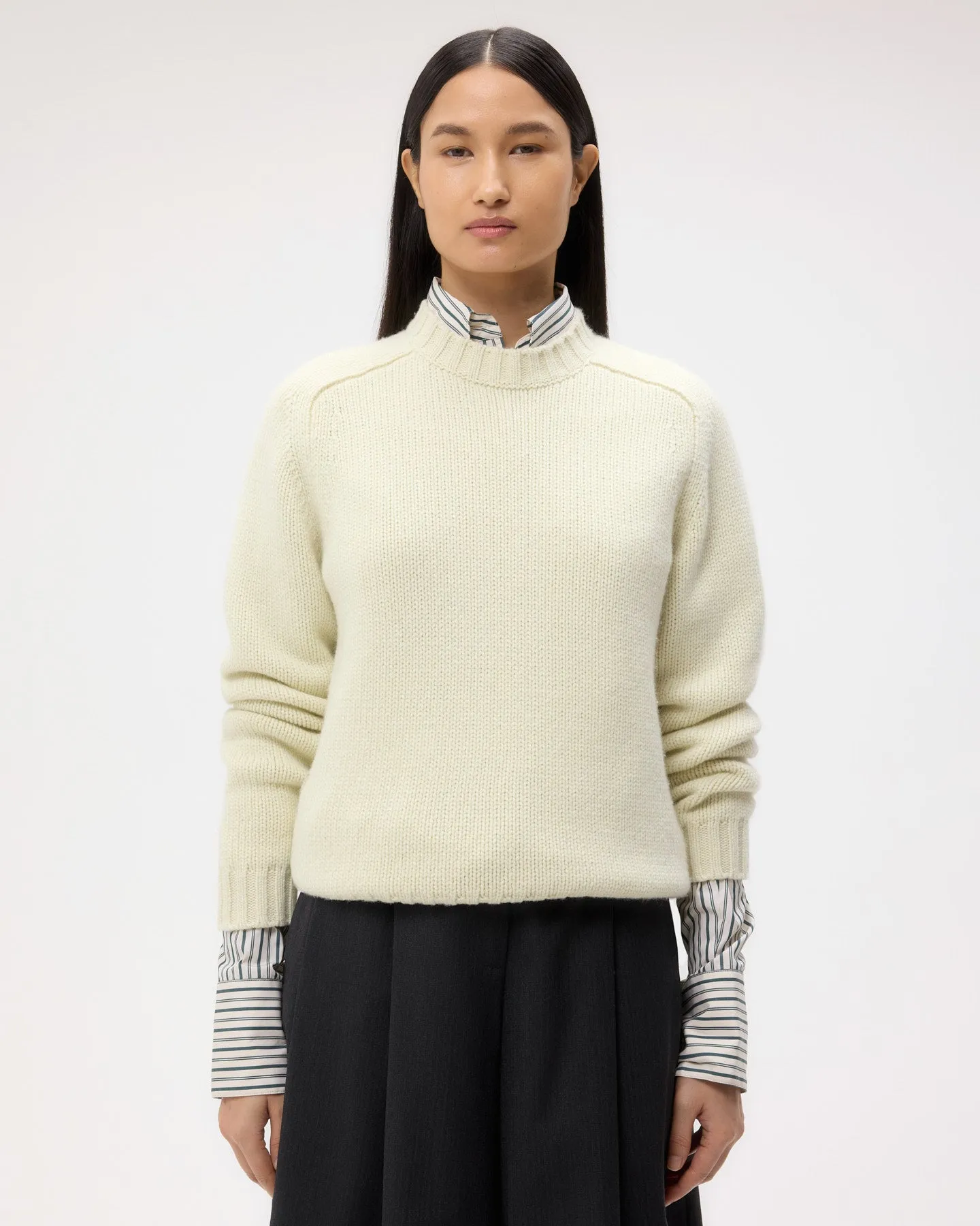 New Jill Crewneck in Cashmere sold by TWP CLOTHING product image thumbnail 3