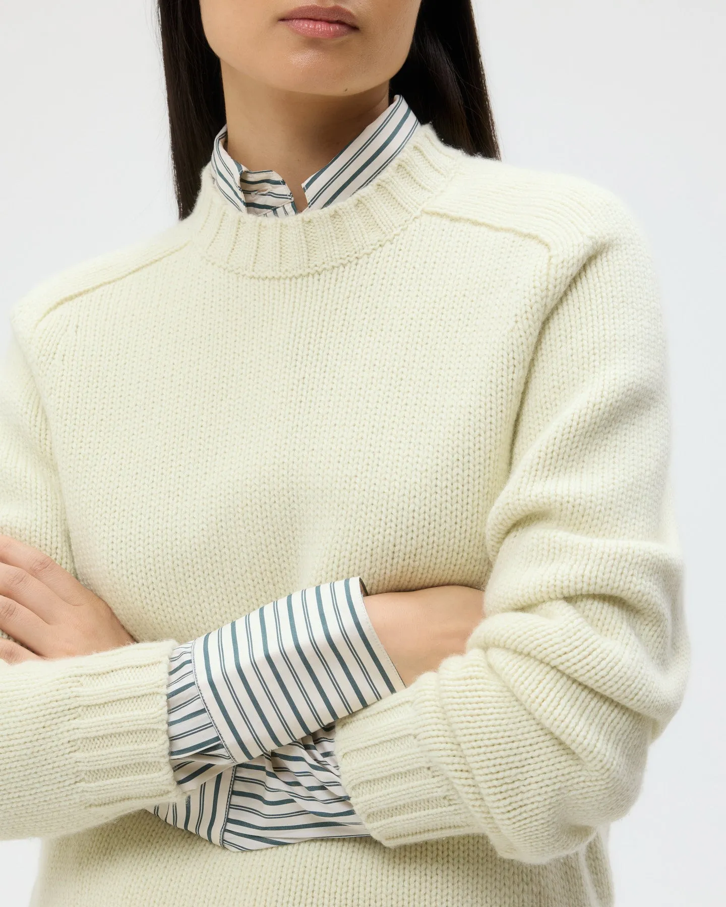 New Jill Crewneck in Cashmere sold by TWP CLOTHING product image thumbnail 2