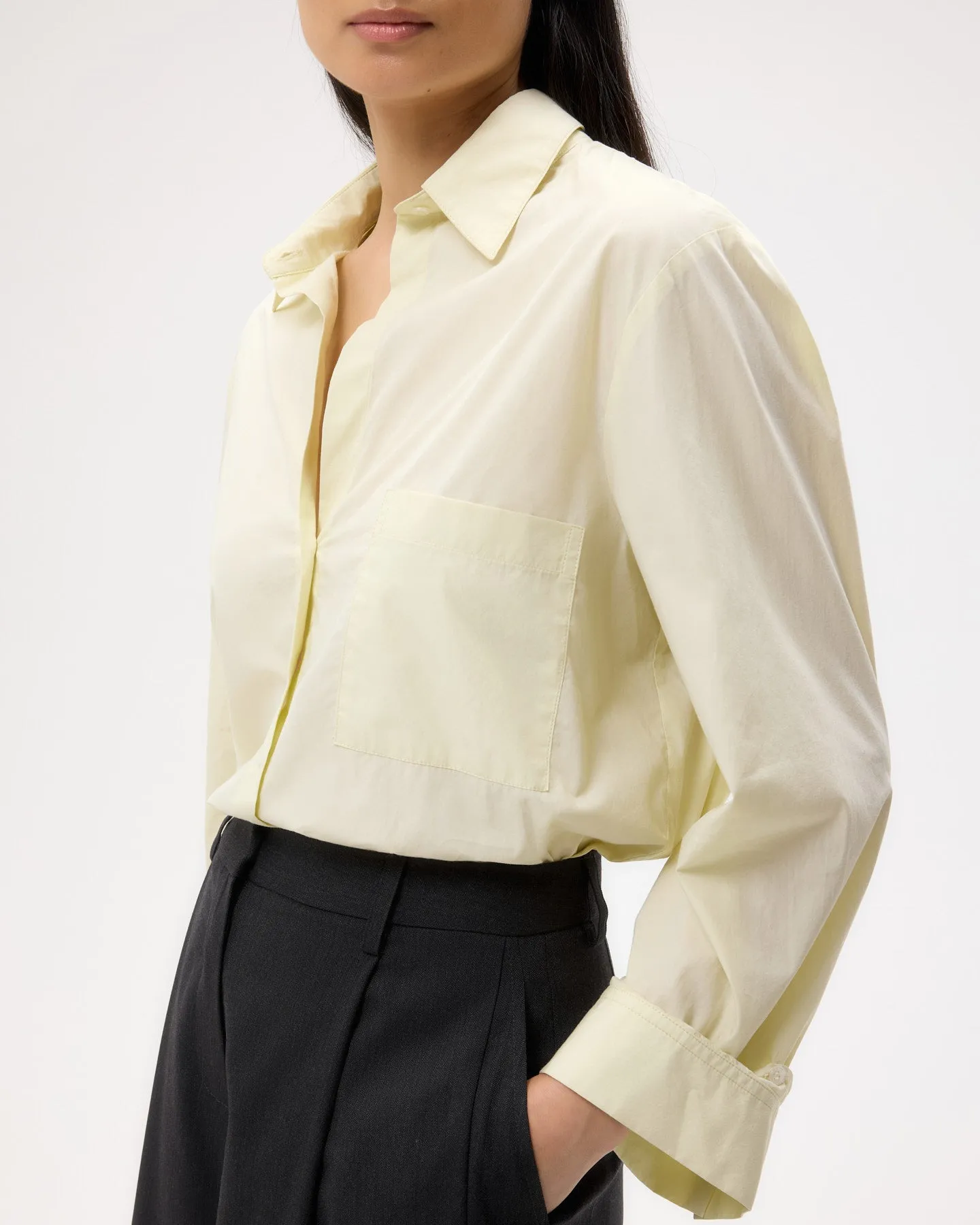 Next Morning Shirt in Superfine Cotton Shirting sold by TWP CLOTHING