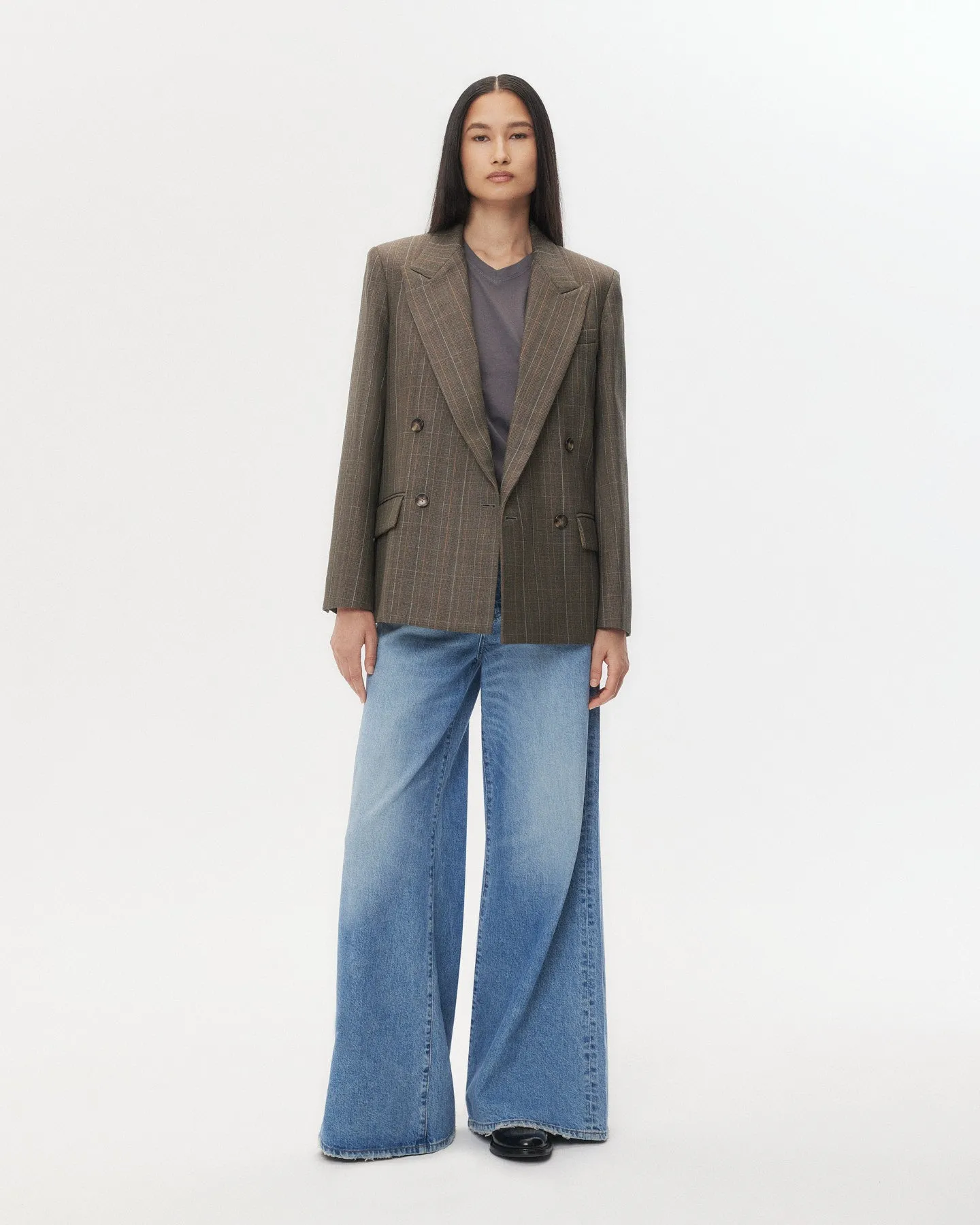 Harper Blazer in Stretch Wool sold by TWP CLOTHING product image thumbnail 2