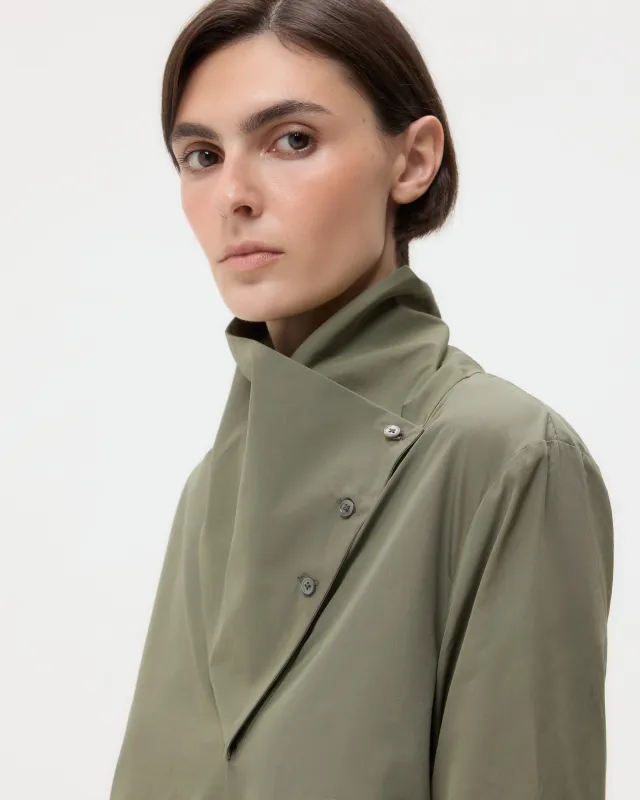 My Maria Top in Super Compact Poplin sold by TWP CLOTHING