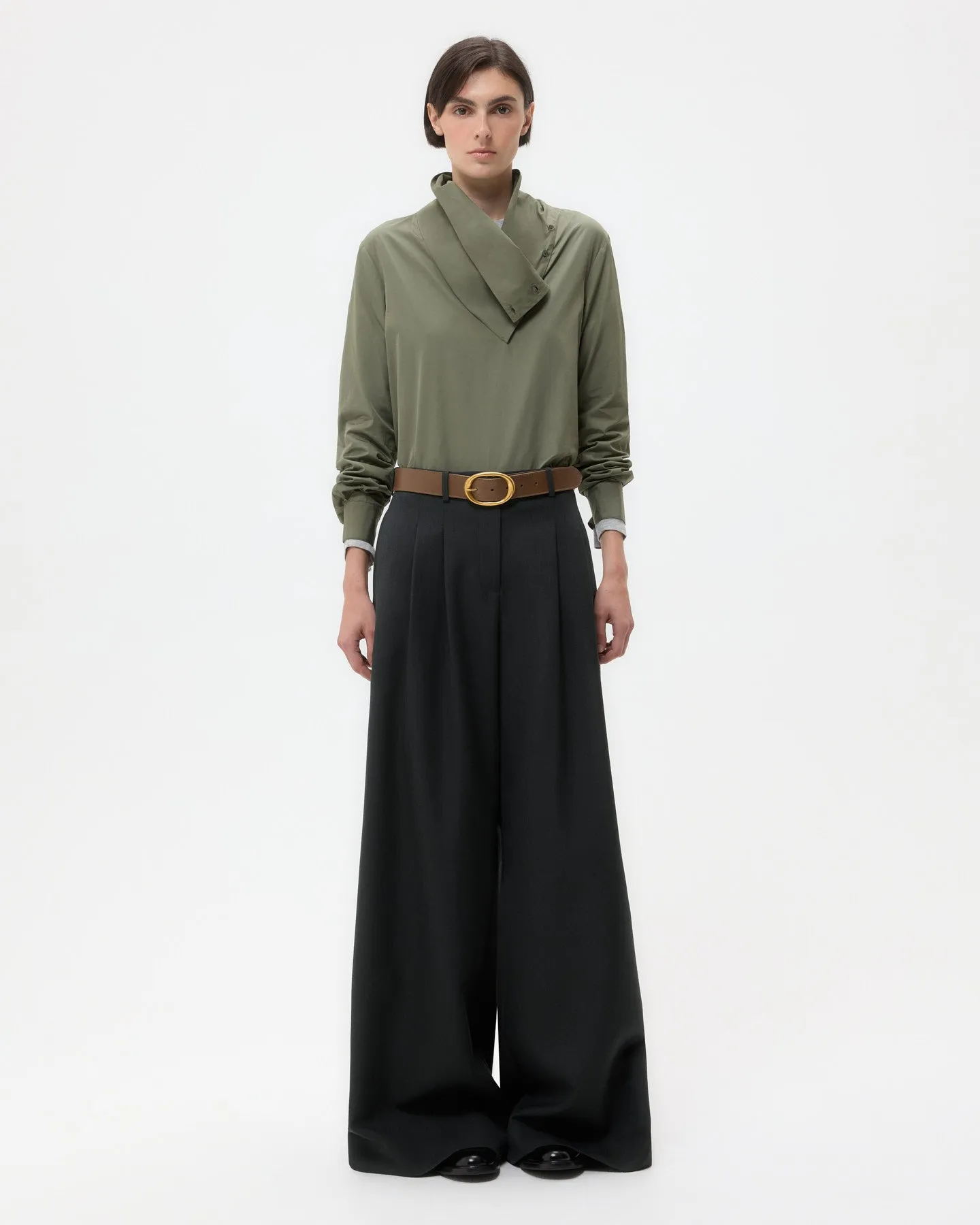 My Maria Top in Super Compact Poplin sold by TWP CLOTHING product image thumbnail 5