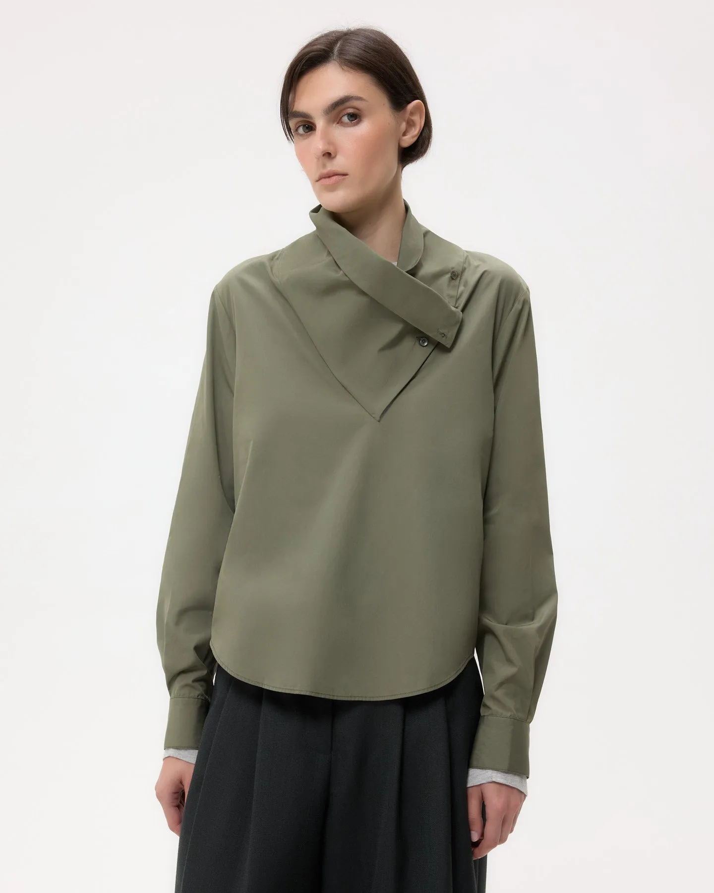 My Maria Top in Super Compact Poplin sold by TWP CLOTHING product image thumbnail 2