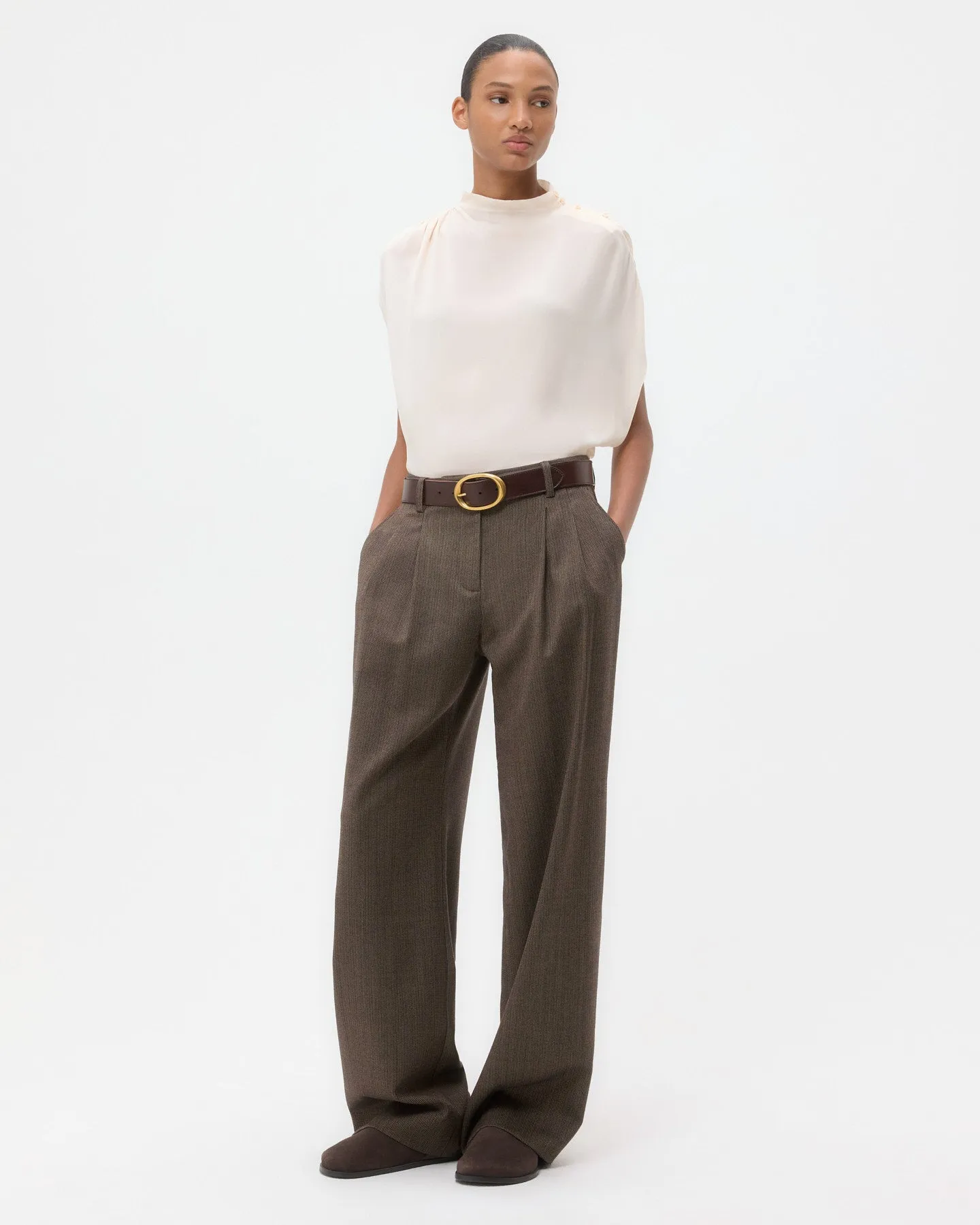 Wish You Would Top in Silk Georgette sold by TWP CLOTHING product image thumbnail 4