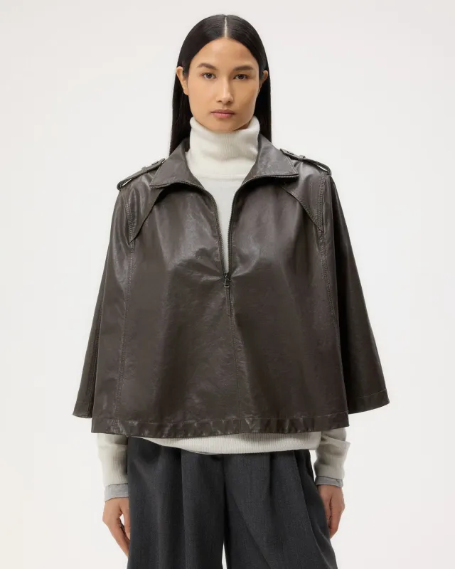 Topper in Leather sold by TWP CLOTHING