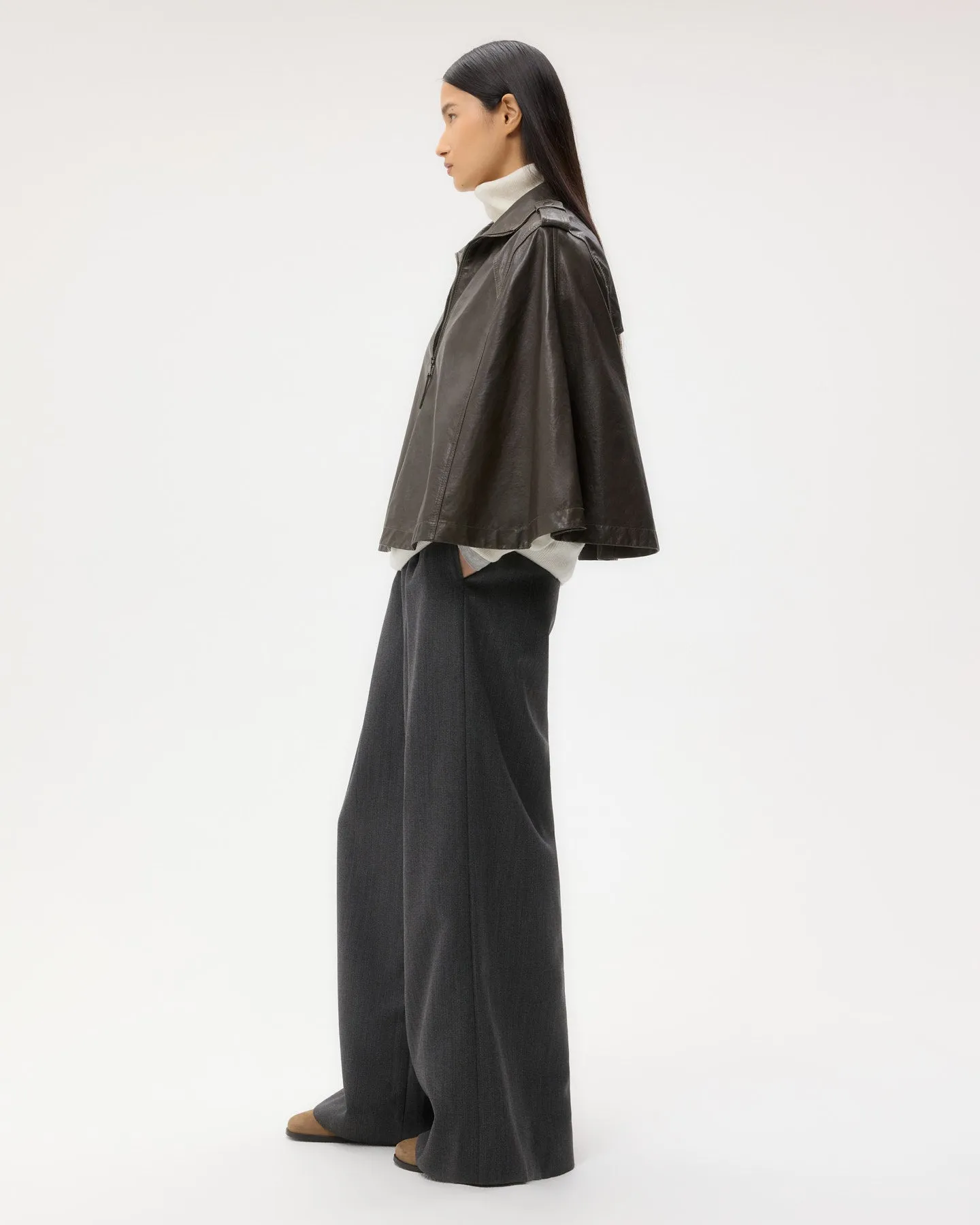 Topper in Leather sold by TWP CLOTHING product image thumbnail 5