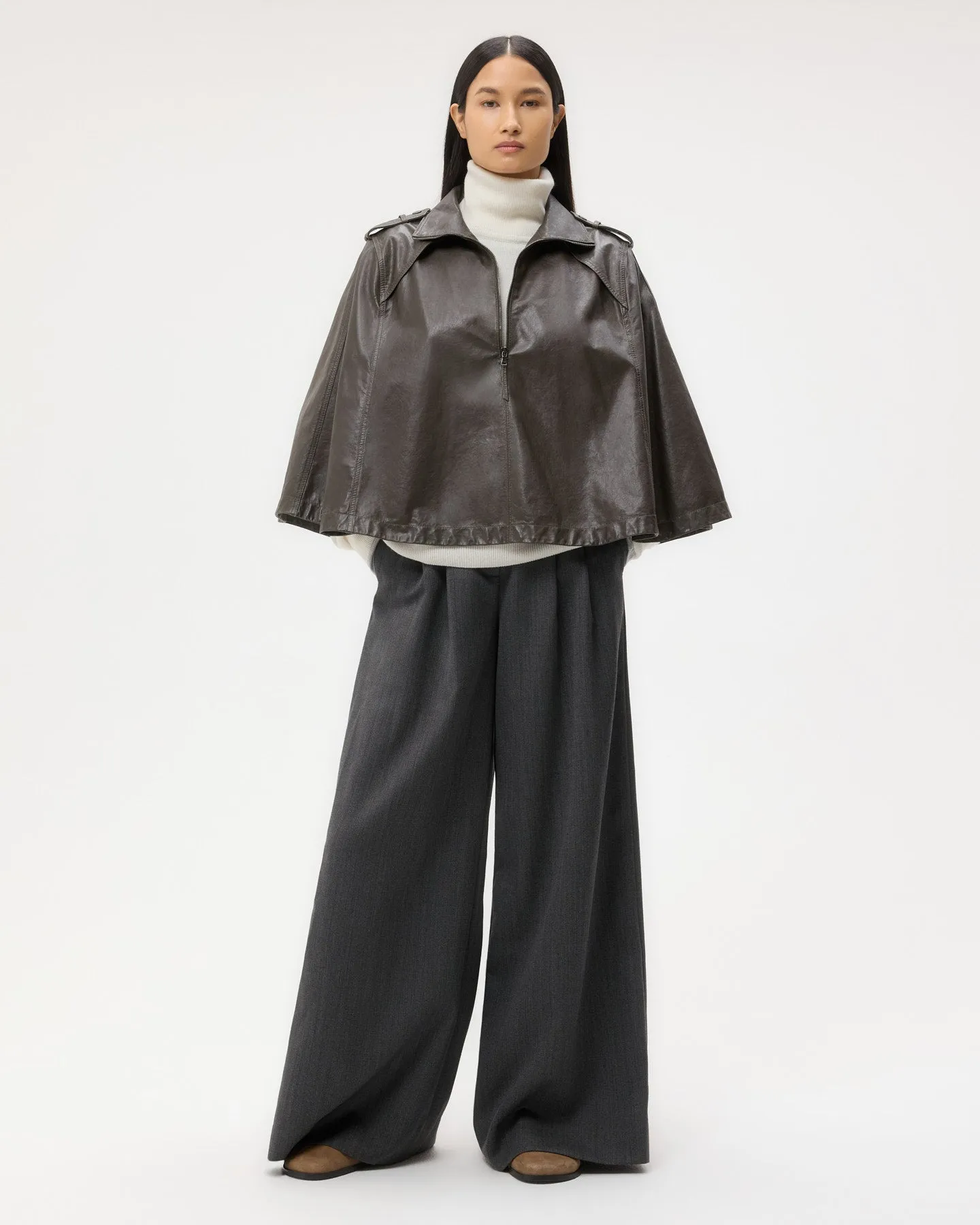 Topper in Leather sold by TWP CLOTHING product image thumbnail 2