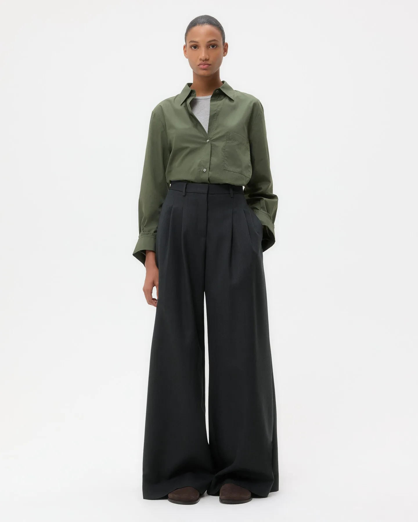 Next Morning Shirt in Superfine Cotton Shirting sold by TWP CLOTHING product image thumbnail 2